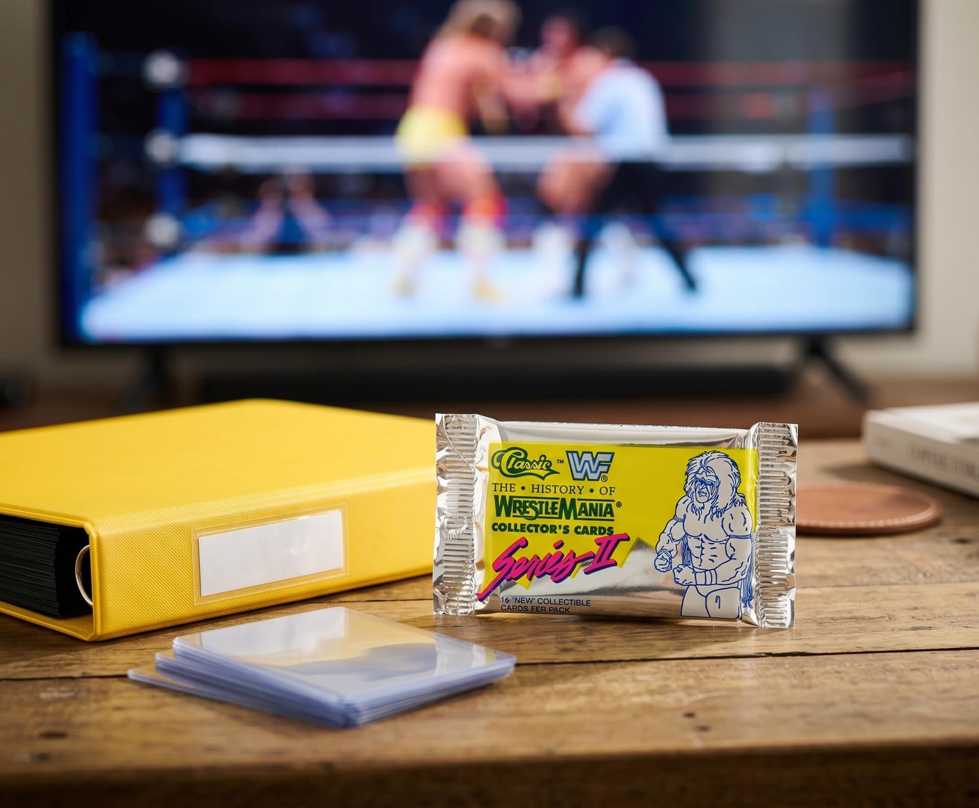 WWF 1990 Classic History Of Wrestlemania Series 2 | 15 Cards Per Pack