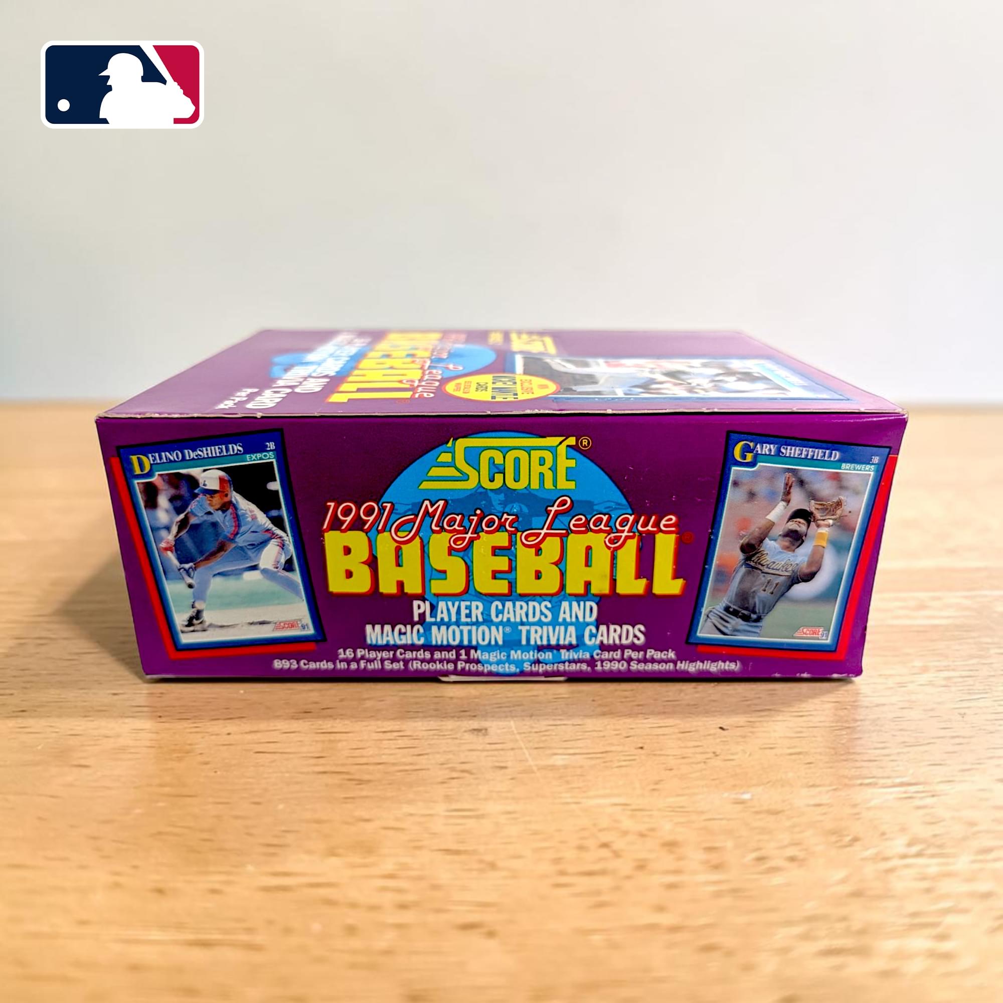 MLB 1991 Score Series 2 Baseball Wax Box | 36 Packs