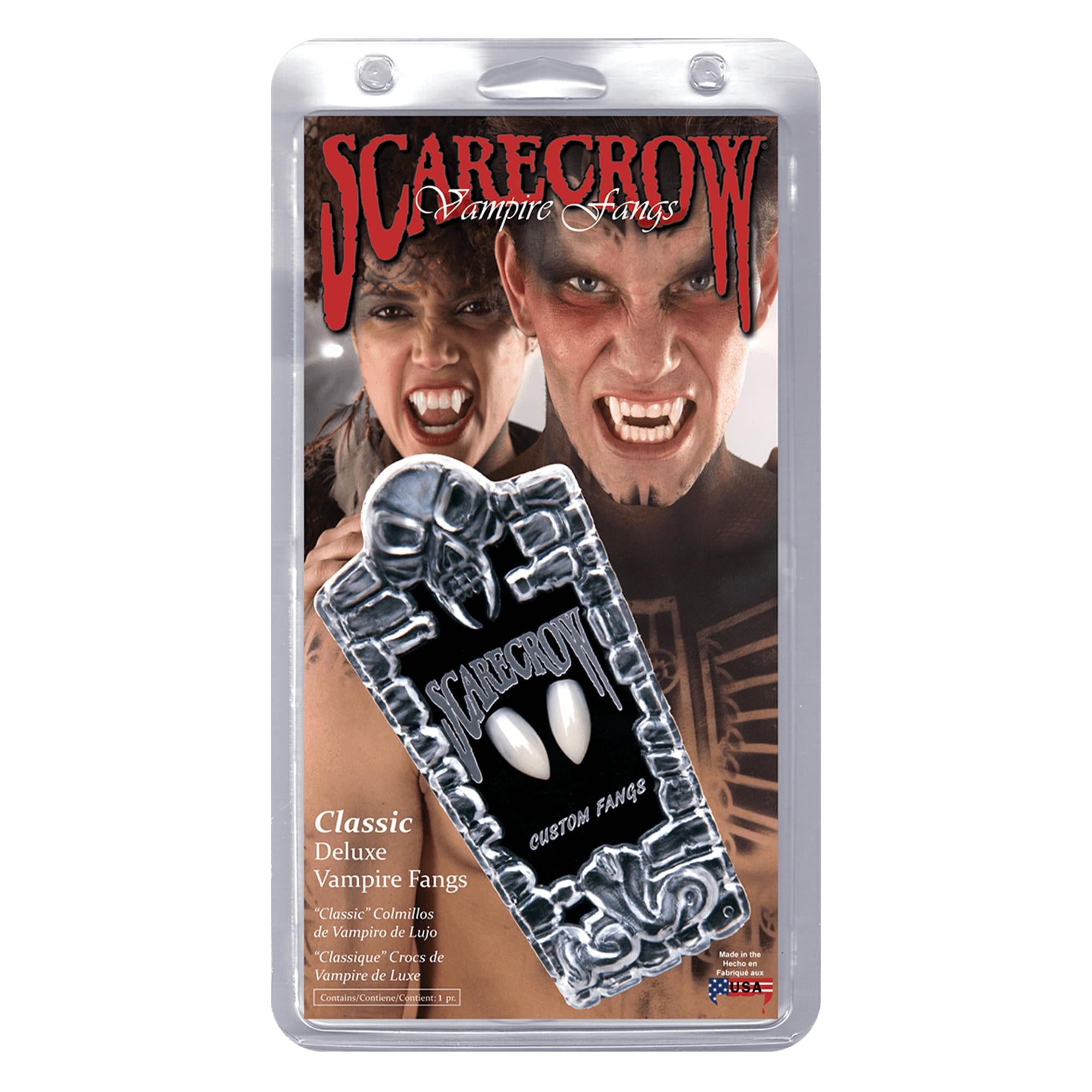 Classic Deluxe Vampire Fangs Costume Accessory