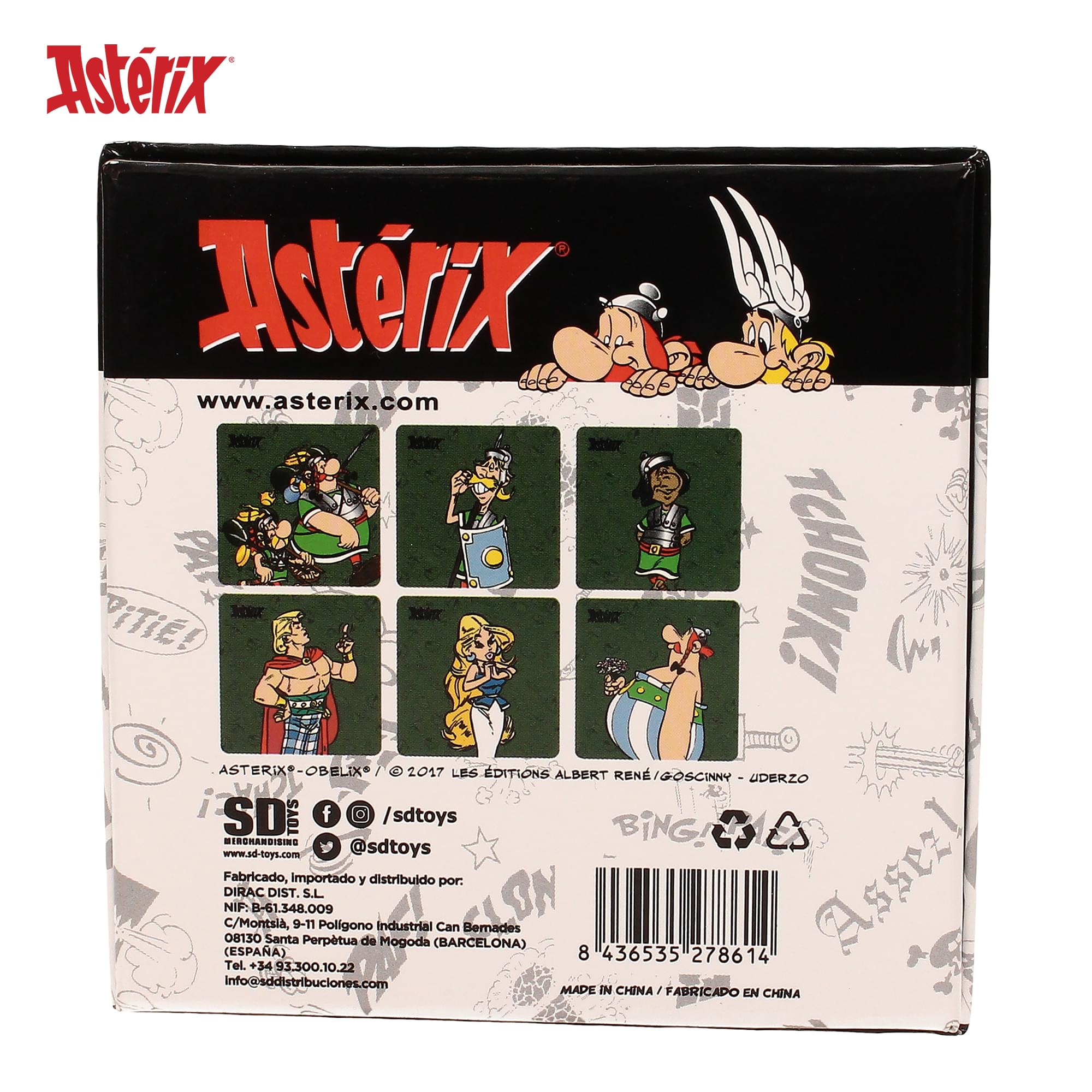 Asterix Characters 6-Piece Cork Coaster Set