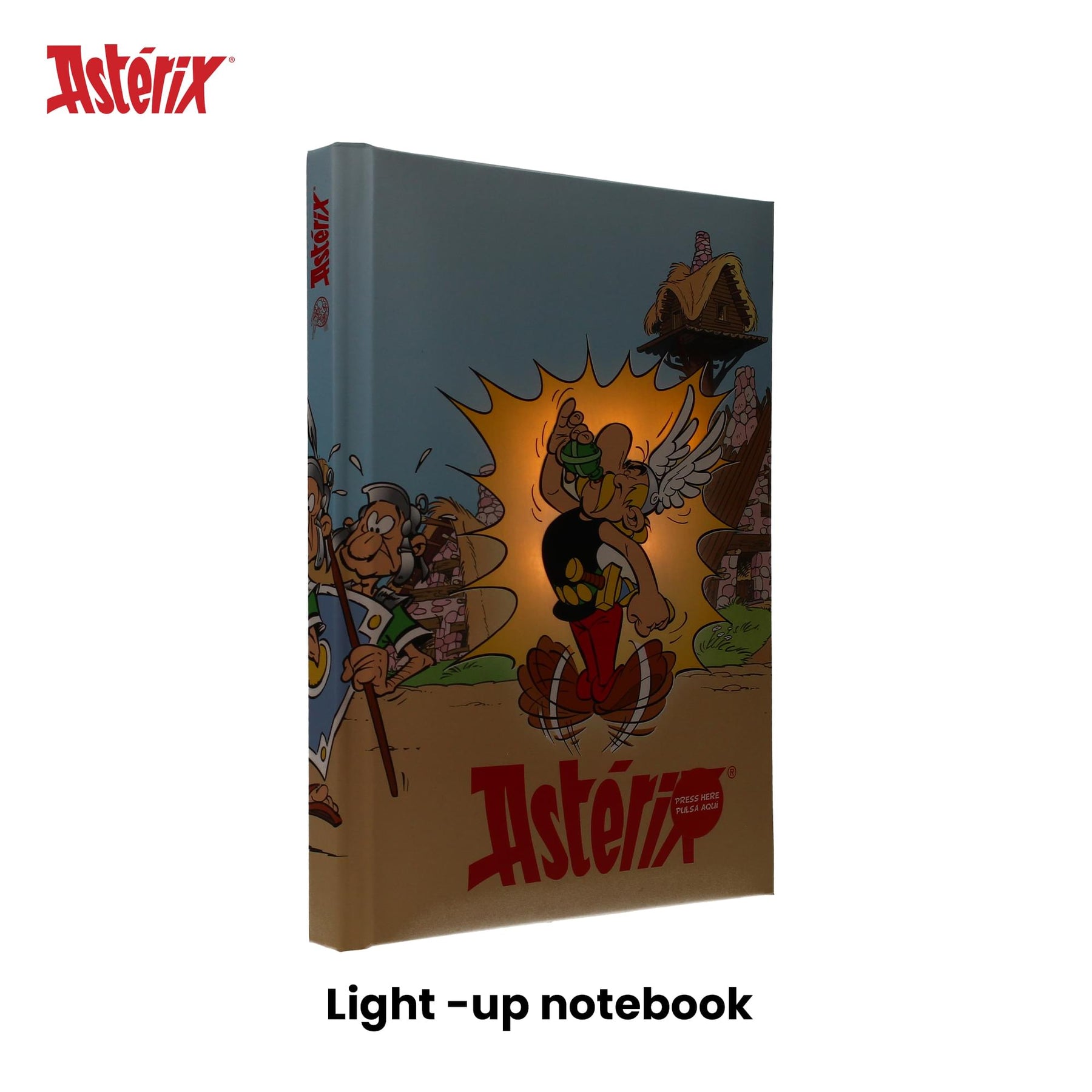 Asterix Potions Light-Up Notebook Hardcover Notebook | 6 x 10 Inches