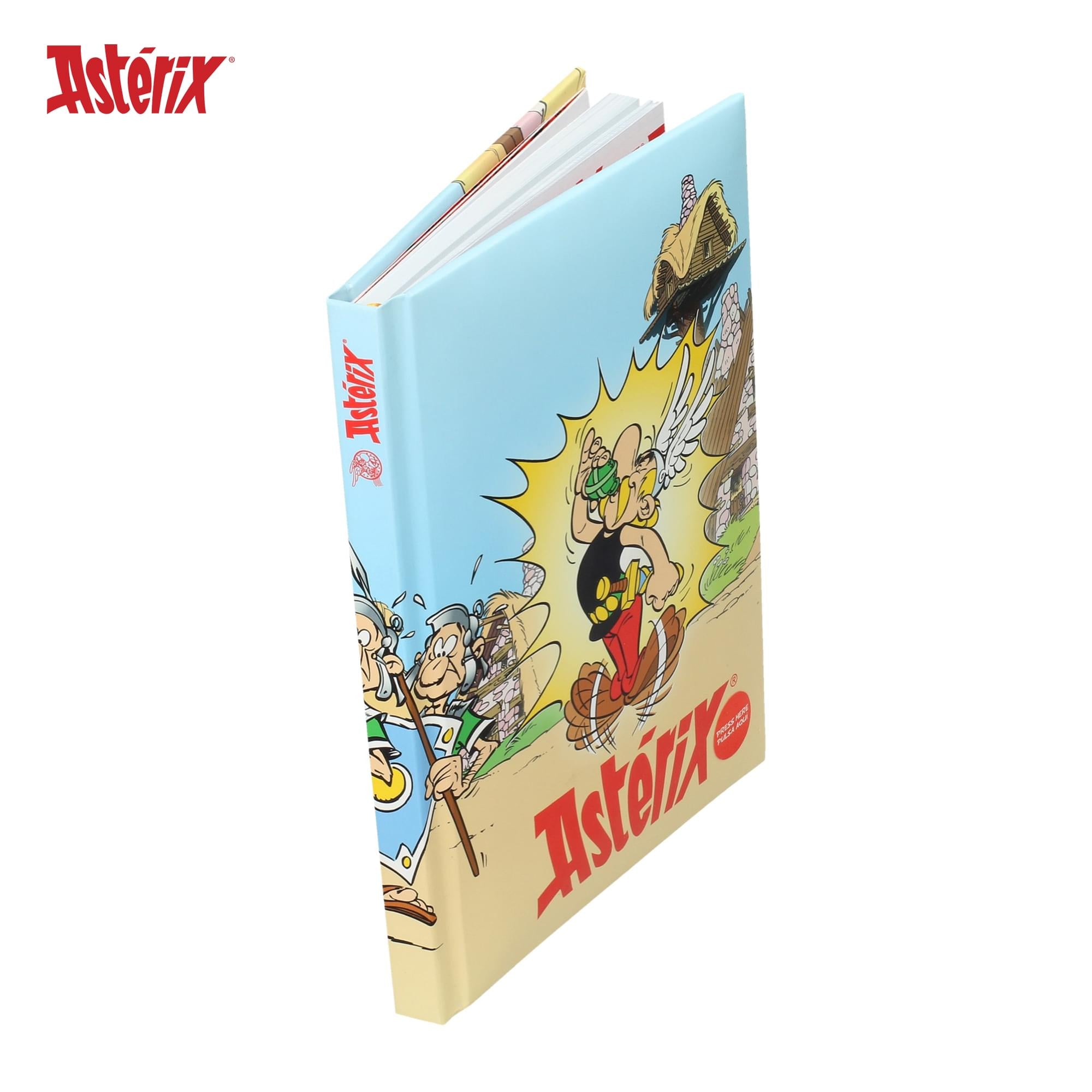 Asterix Potions Light-Up Notebook Hardcover Notebook | 6 x 10 Inches