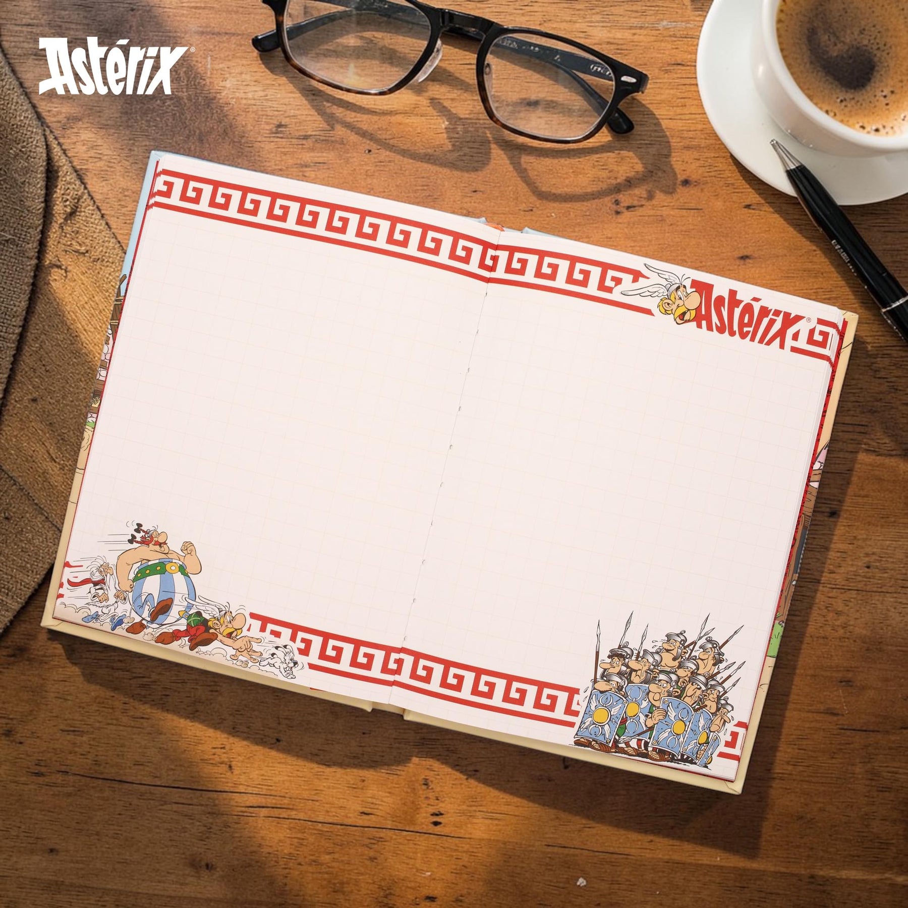 Asterix Potions Light-Up Notebook Hardcover Notebook | 6 x 10 Inches