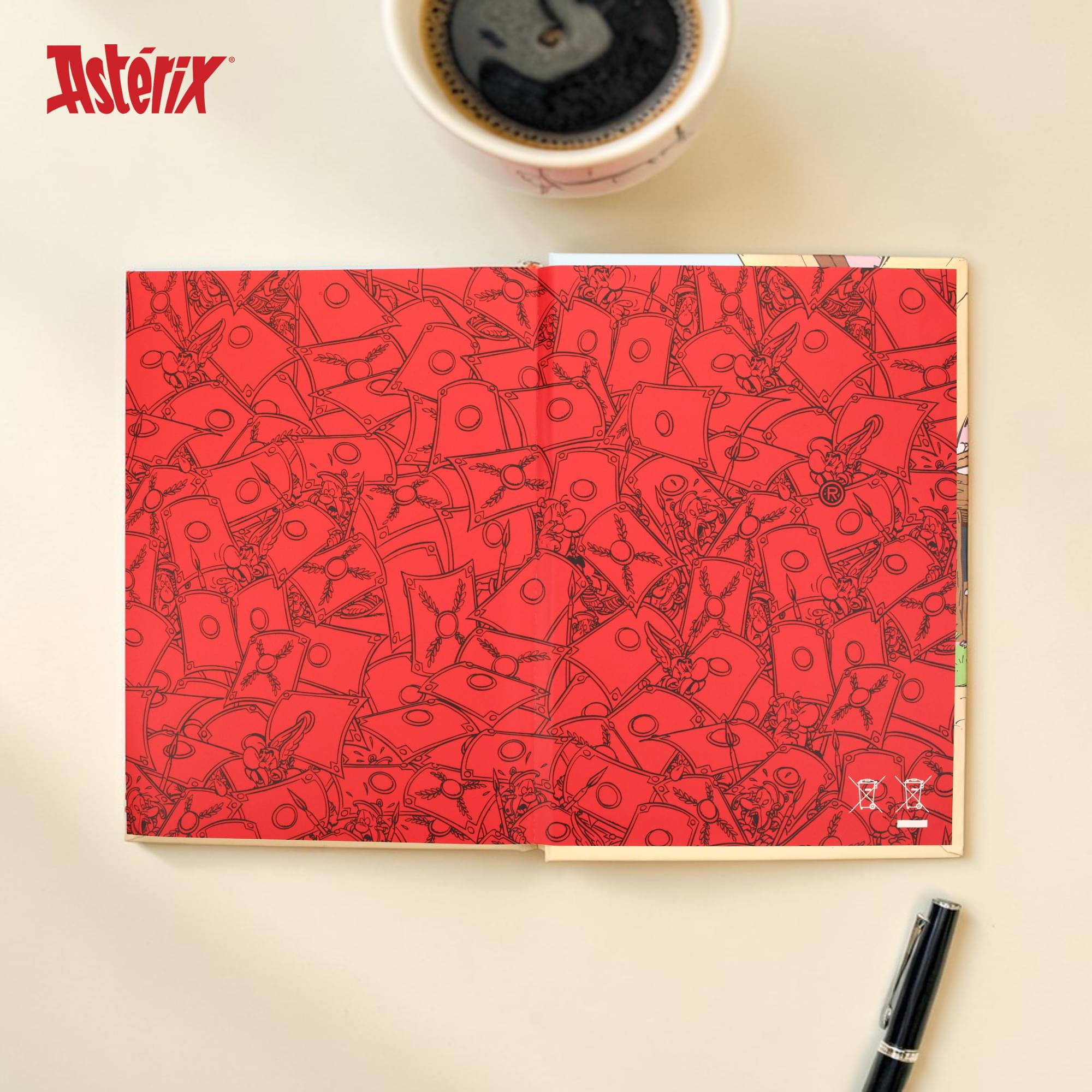 Asterix Potions Light-Up Notebook Hardcover Notebook | 6 x 10 Inches