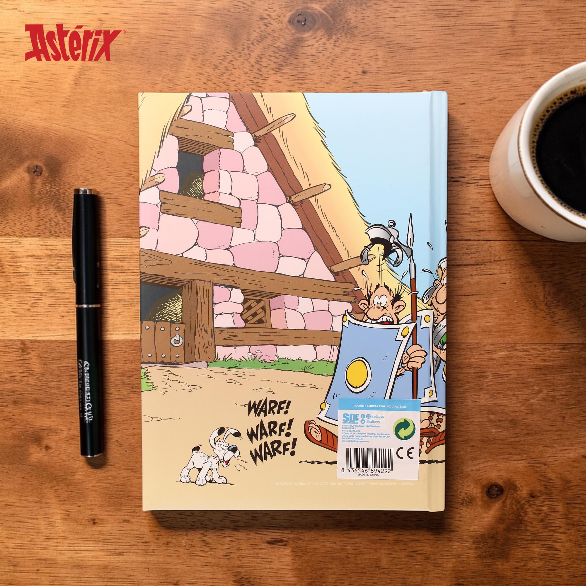 Asterix Potions Light-Up Notebook Hardcover Notebook | 6 x 10 Inches