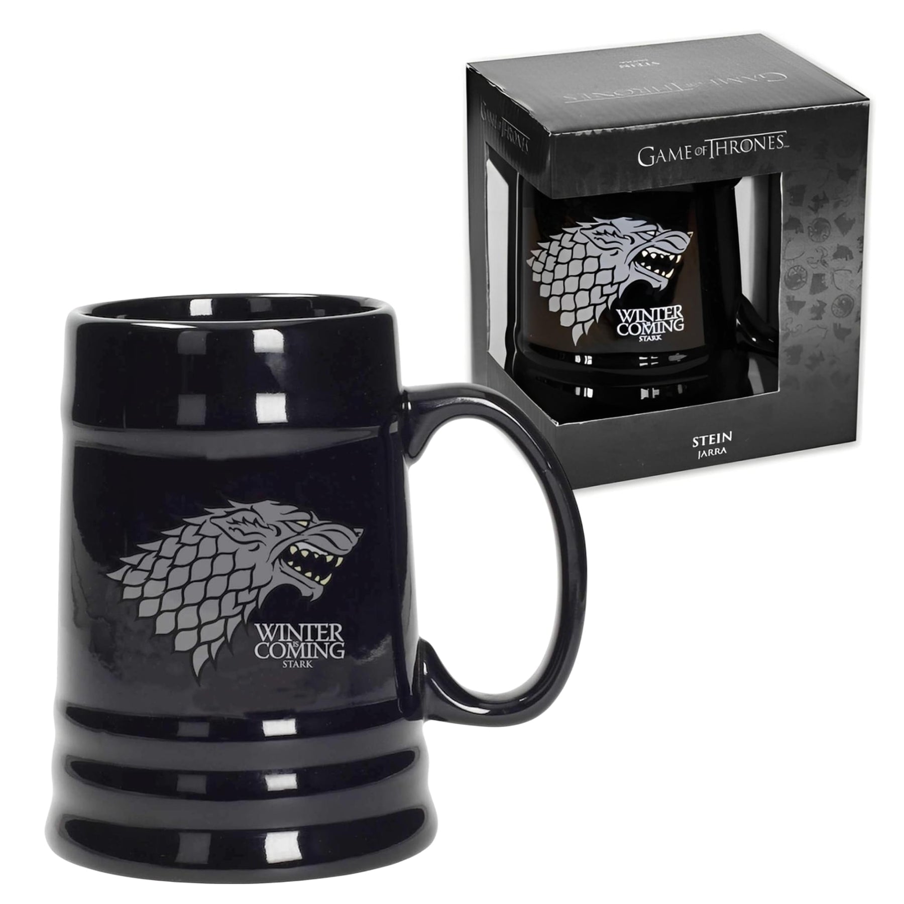 Game Of Thrones House Stark Ceramic Beer Stein
