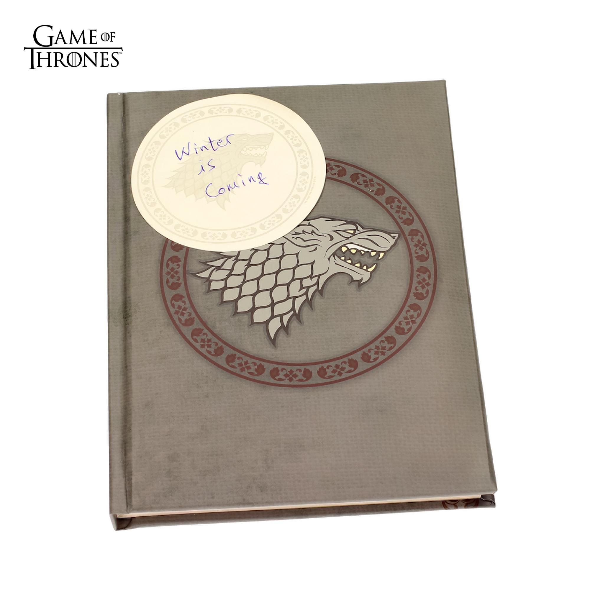 Game Of Thrones House Stark Round Sticky Notes