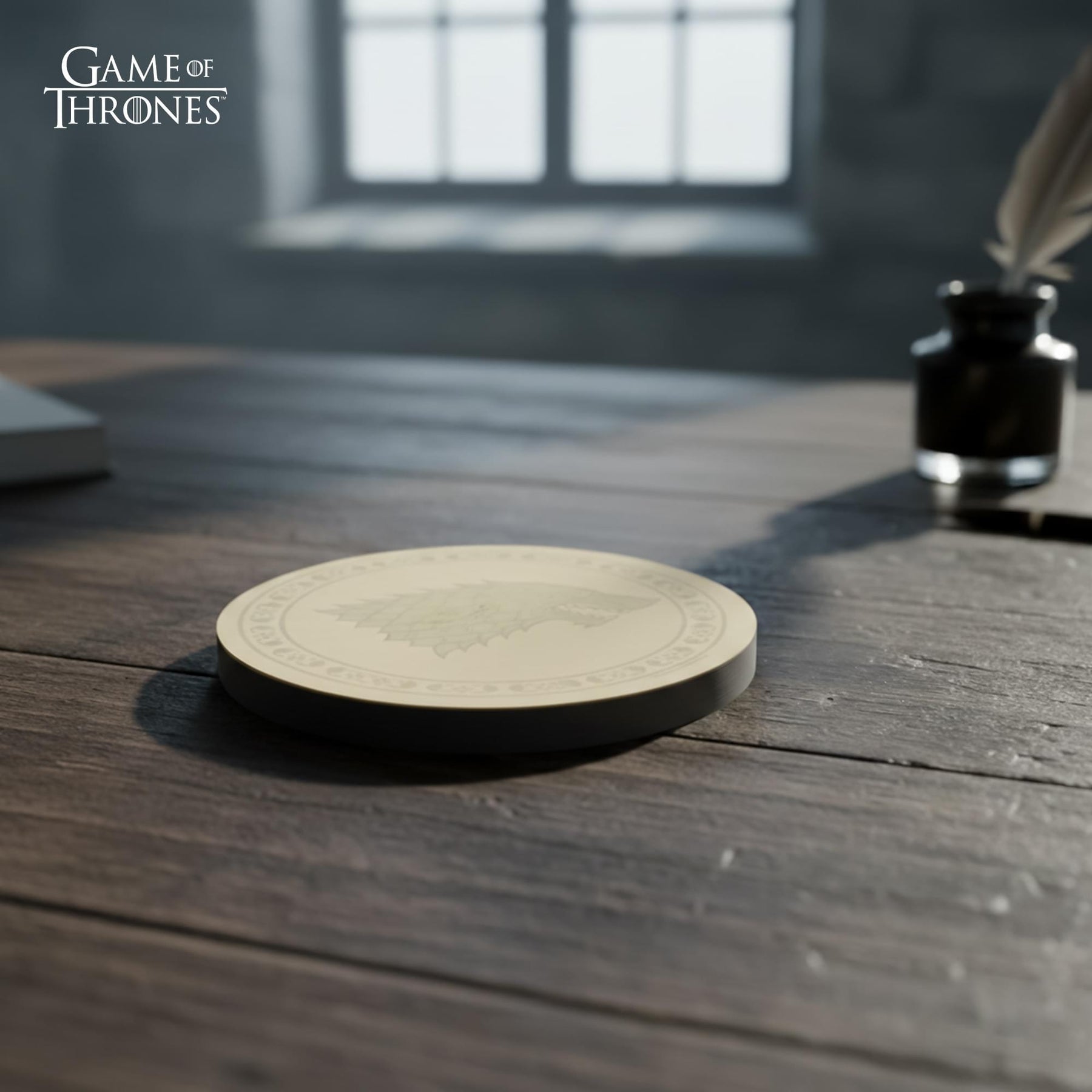 Game Of Thrones House Stark Round Sticky Notes