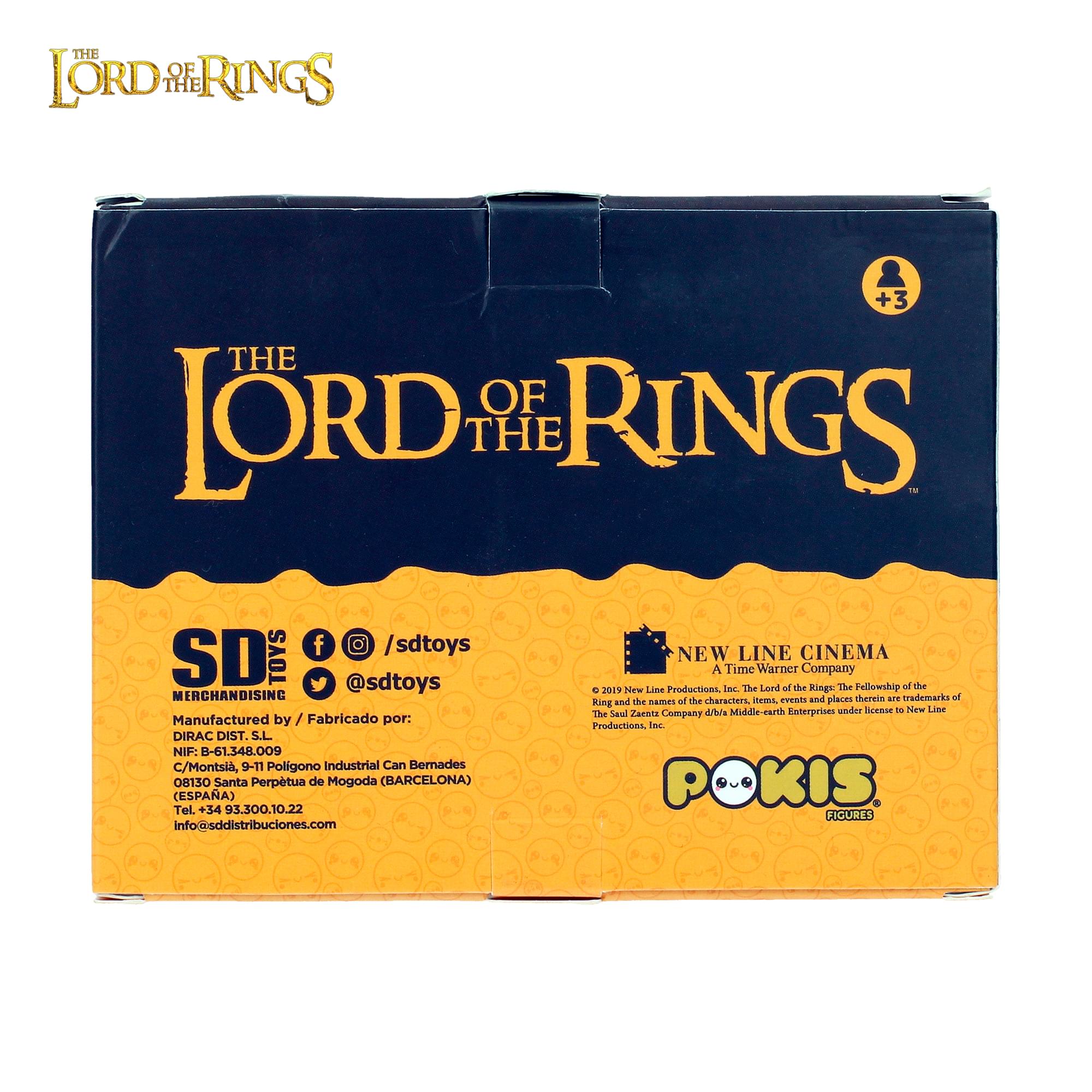 The Lord Of The Rings Gandalf and Legolas 2-Inch Pokis Mini Figure Set