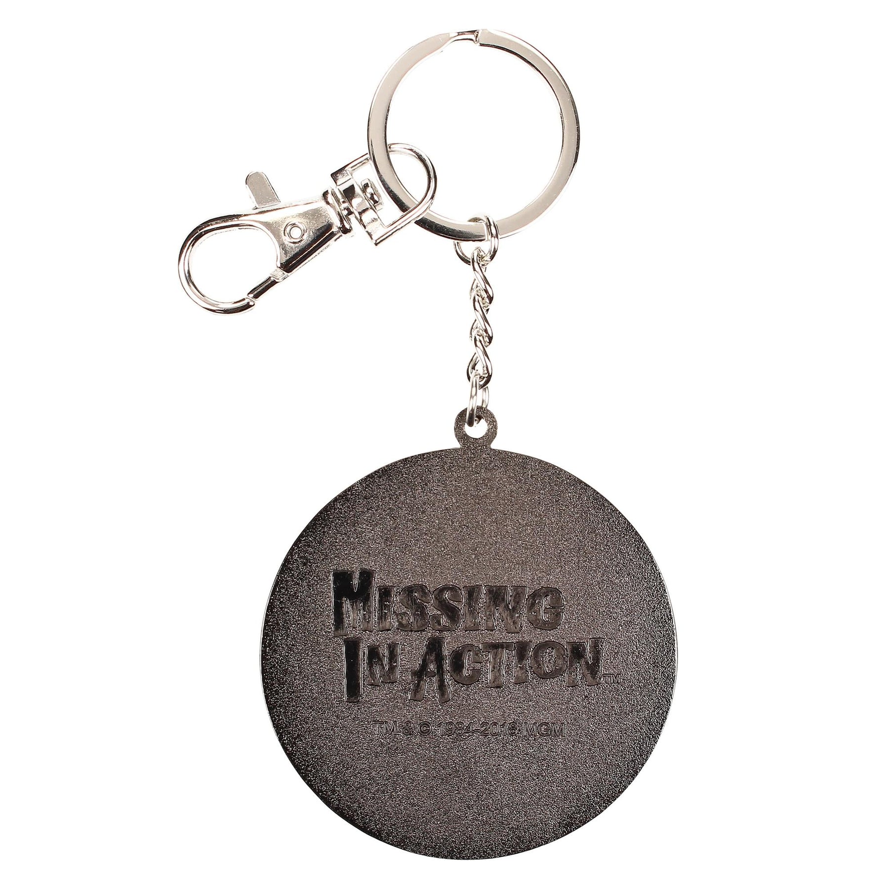 Invasion U.S.A Chuck Norris "I Don't Need A Weapon" 2-Inch Metal Keychain