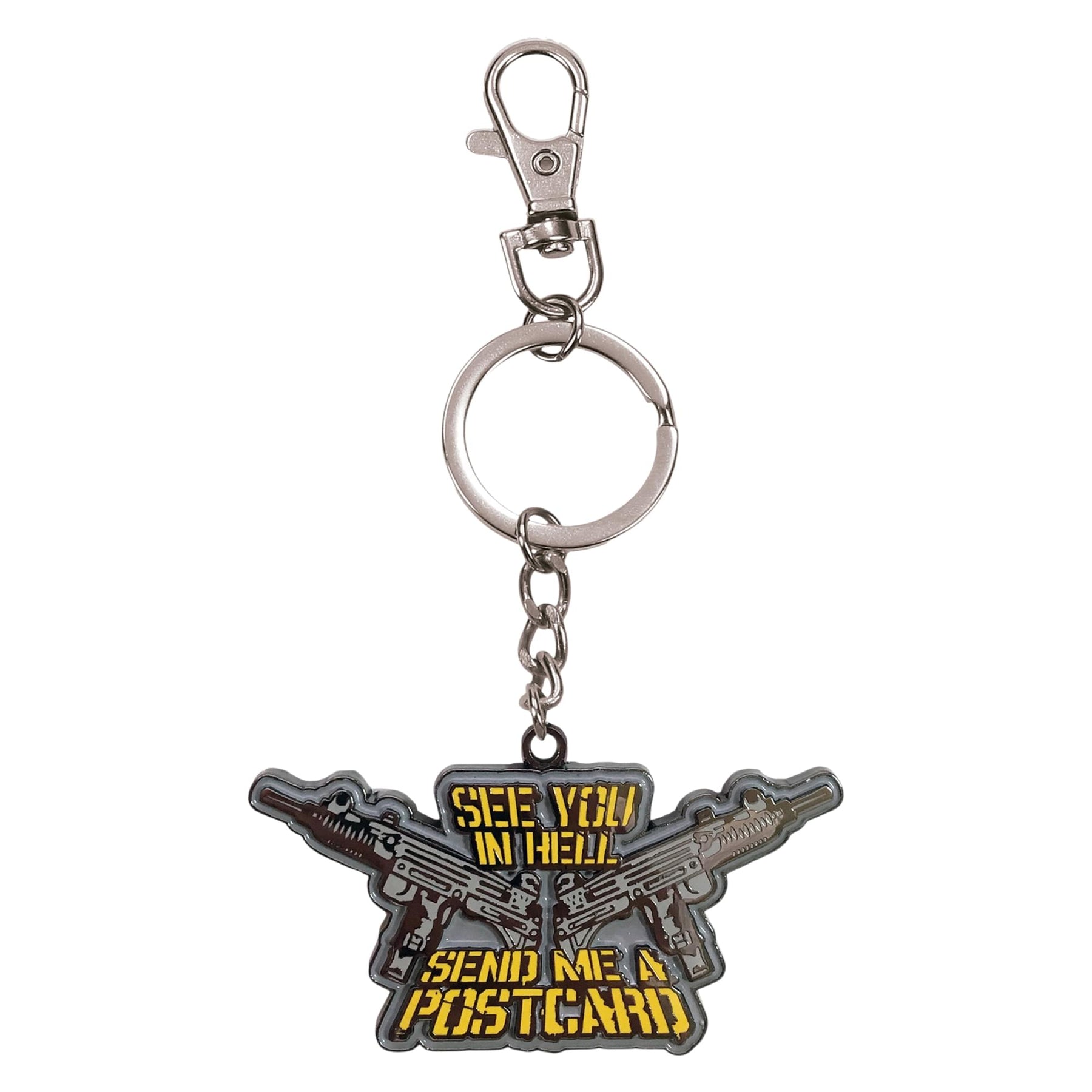 Invasion U.S.A Chuck Norris Movie Quotes 2-Inch Metal Keychains | Case Of 12