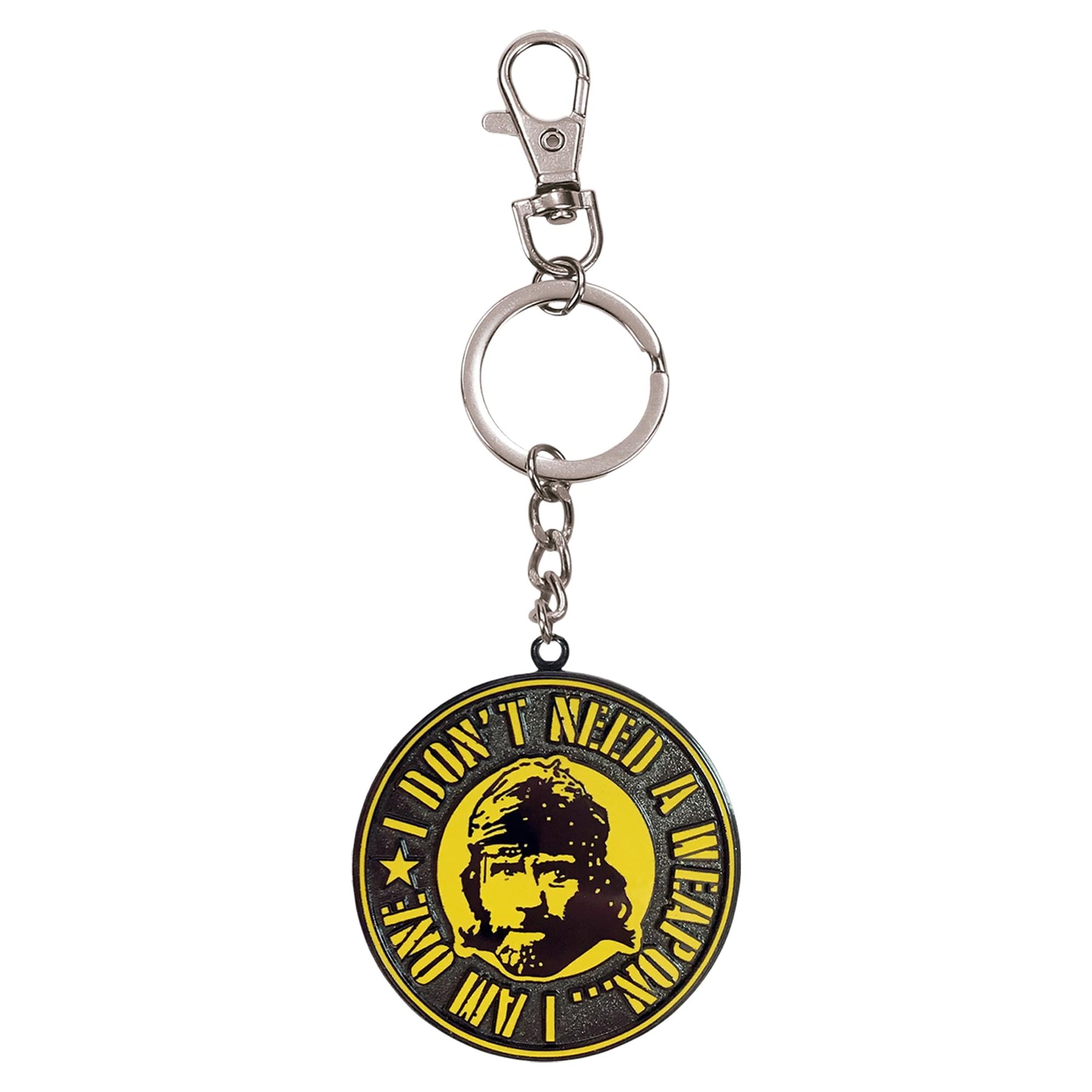 Invasion U.S.A Chuck Norris Movie Quotes 2-Inch Metal Keychains | Case Of 12
