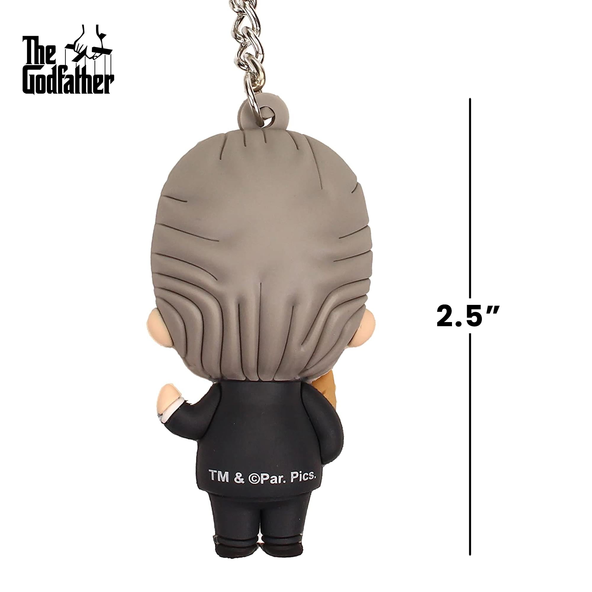 The Godfather Vito Corleone 2-Inch Pokis Keychain