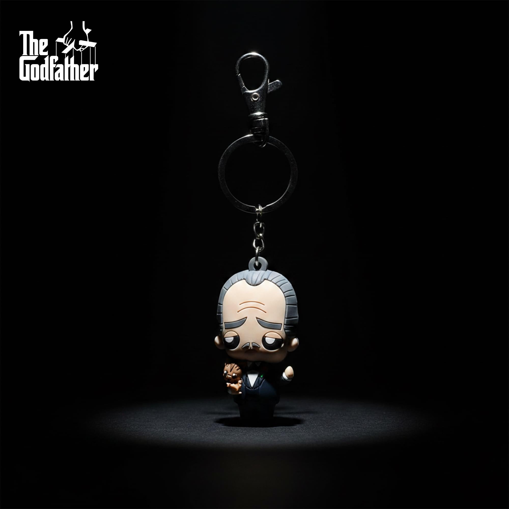 The Godfather Vito Corleone 2-Inch Pokis Keychain