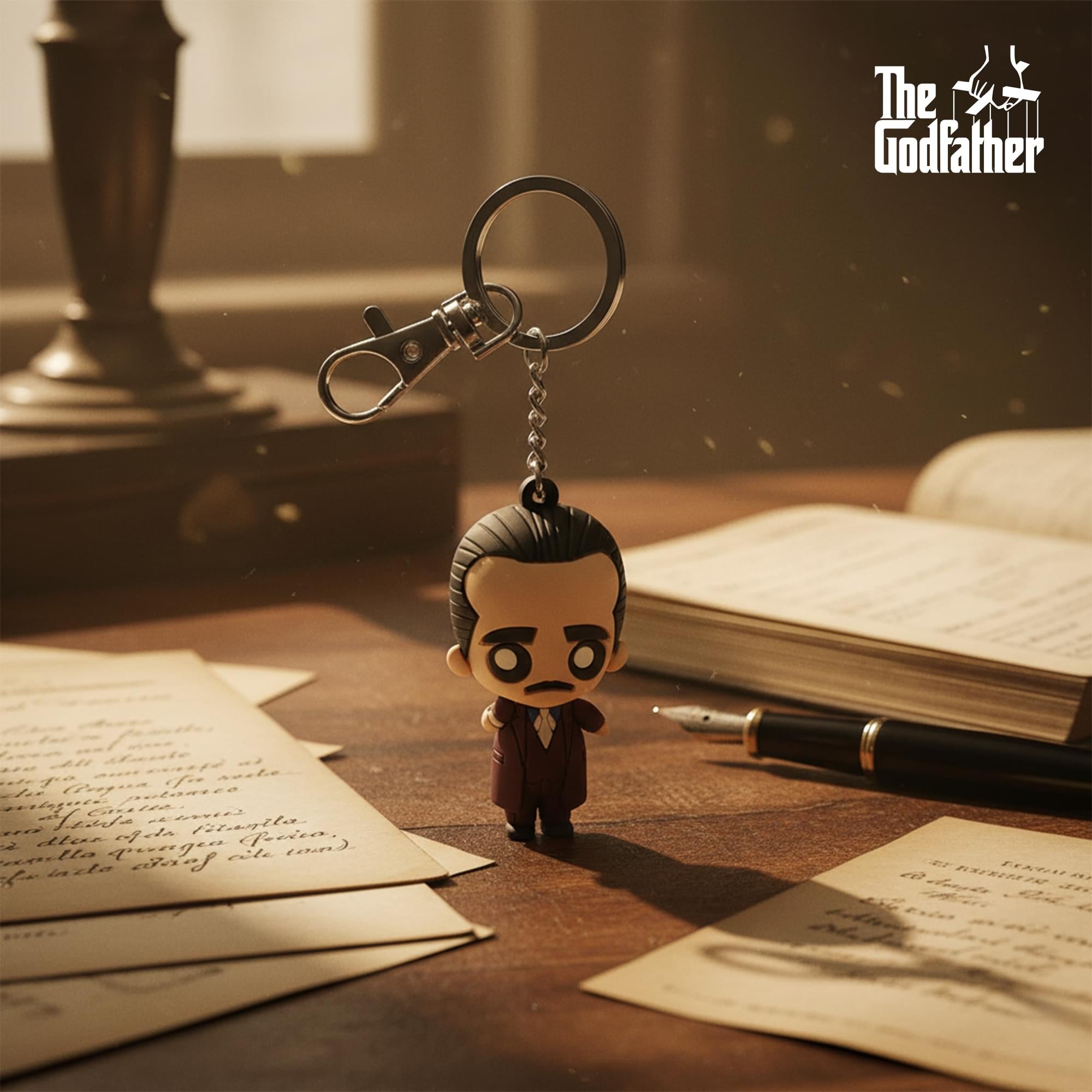 The Godfather Young Vito Corleone 2-Inch Pokis Keychain