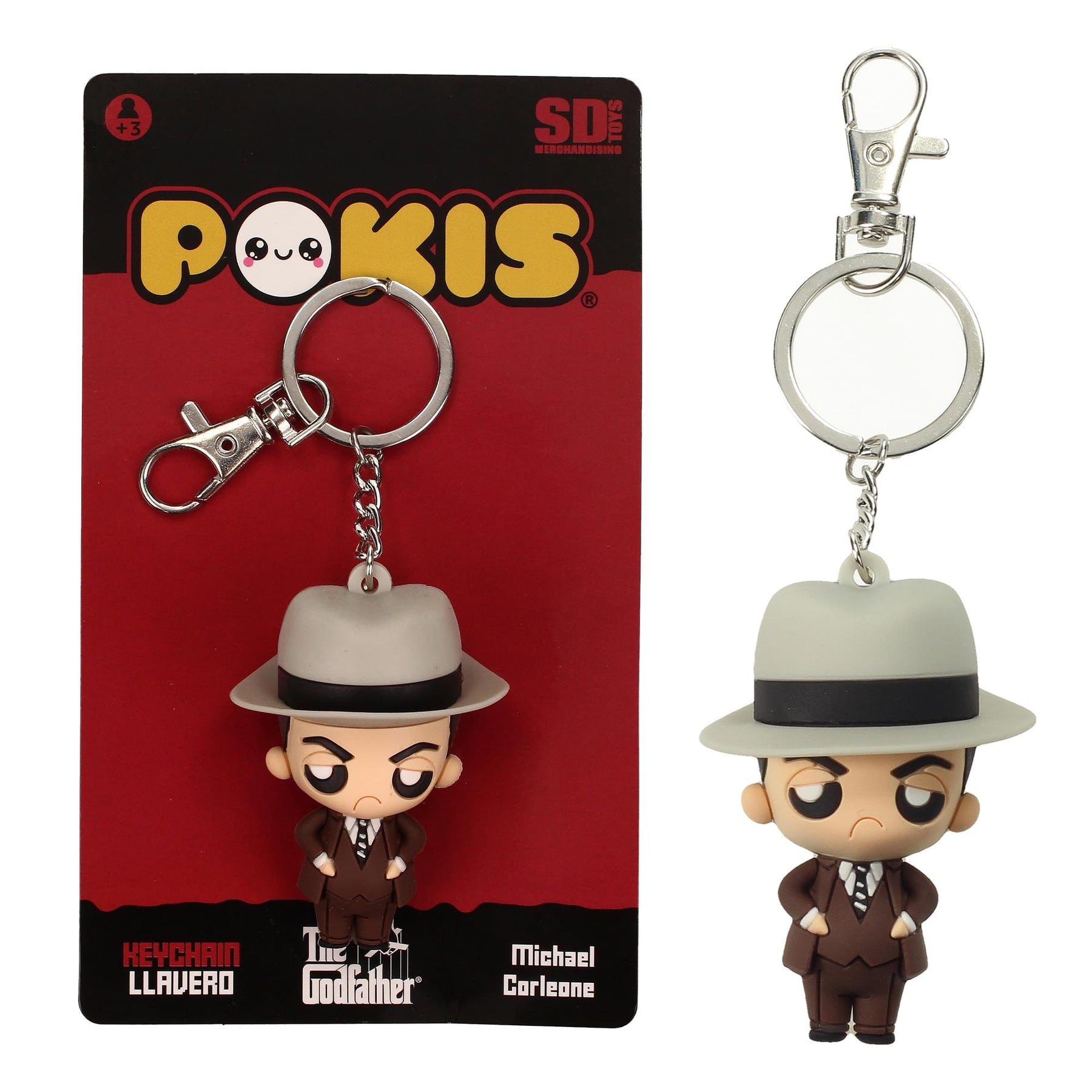 The Godfather Michael Corleone 2-Inch Mini Figure Keychains | Set Of 12