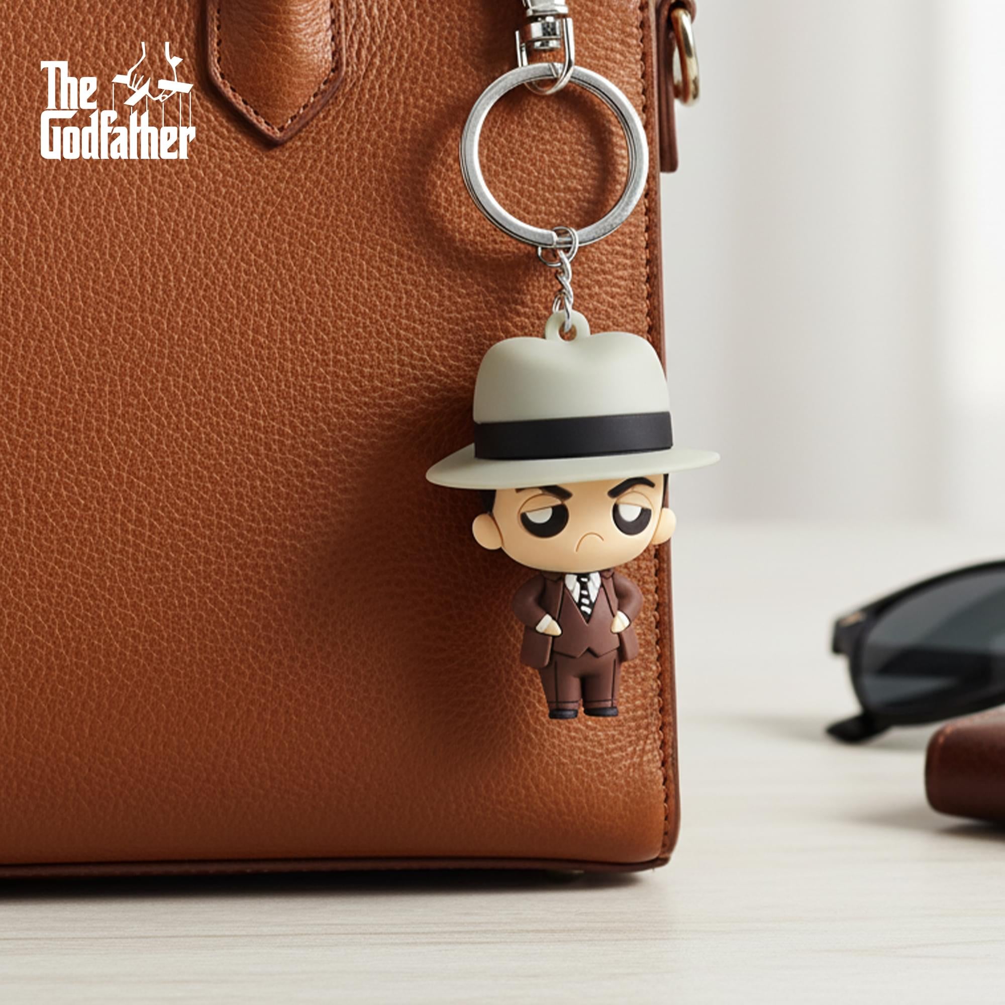 The Godfather Michael Corleone 2-Inch Mini Figure Keychains | Set Of 12