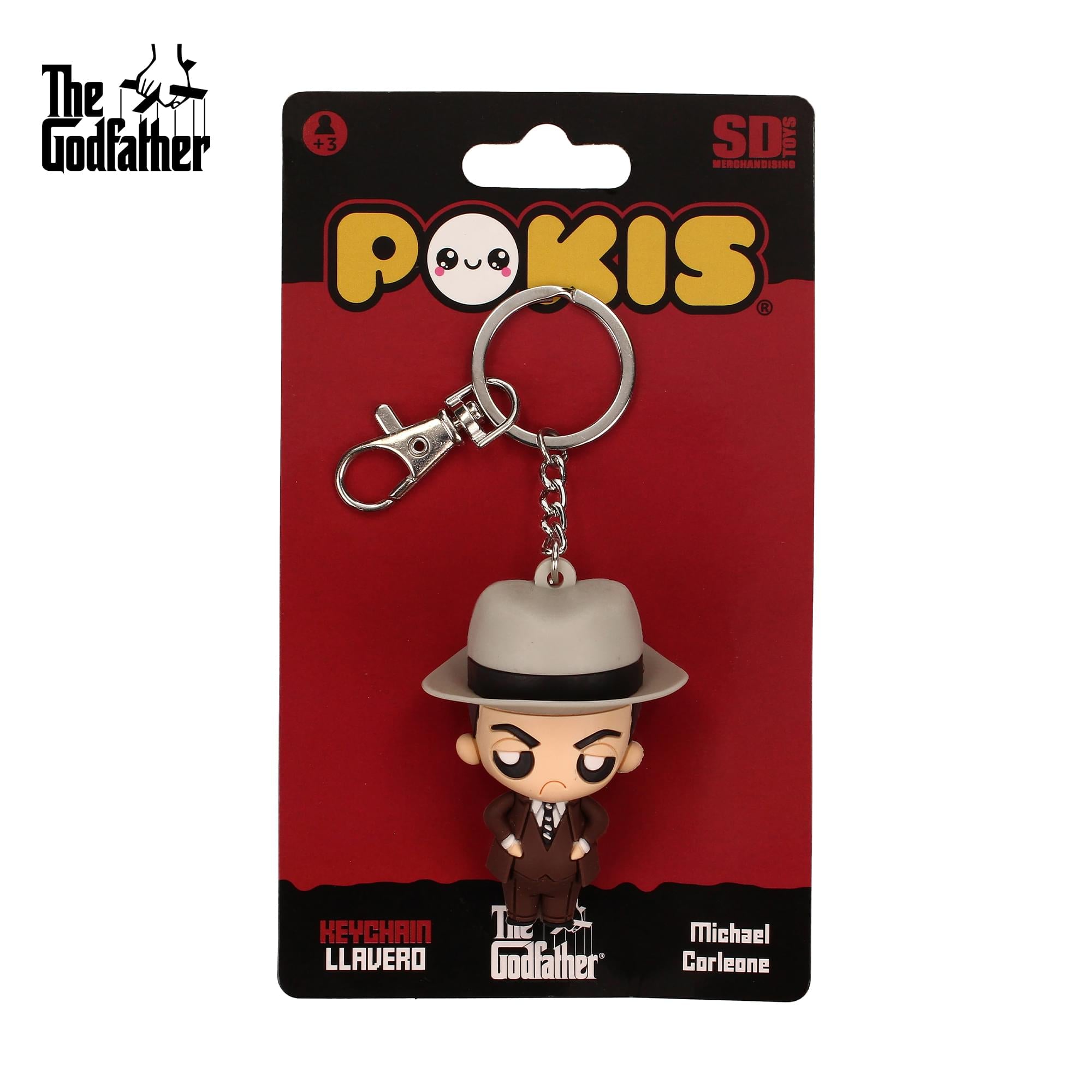 The Godfather Michael Corleone 2-Inch Mini Figure Keychains | Set Of 12