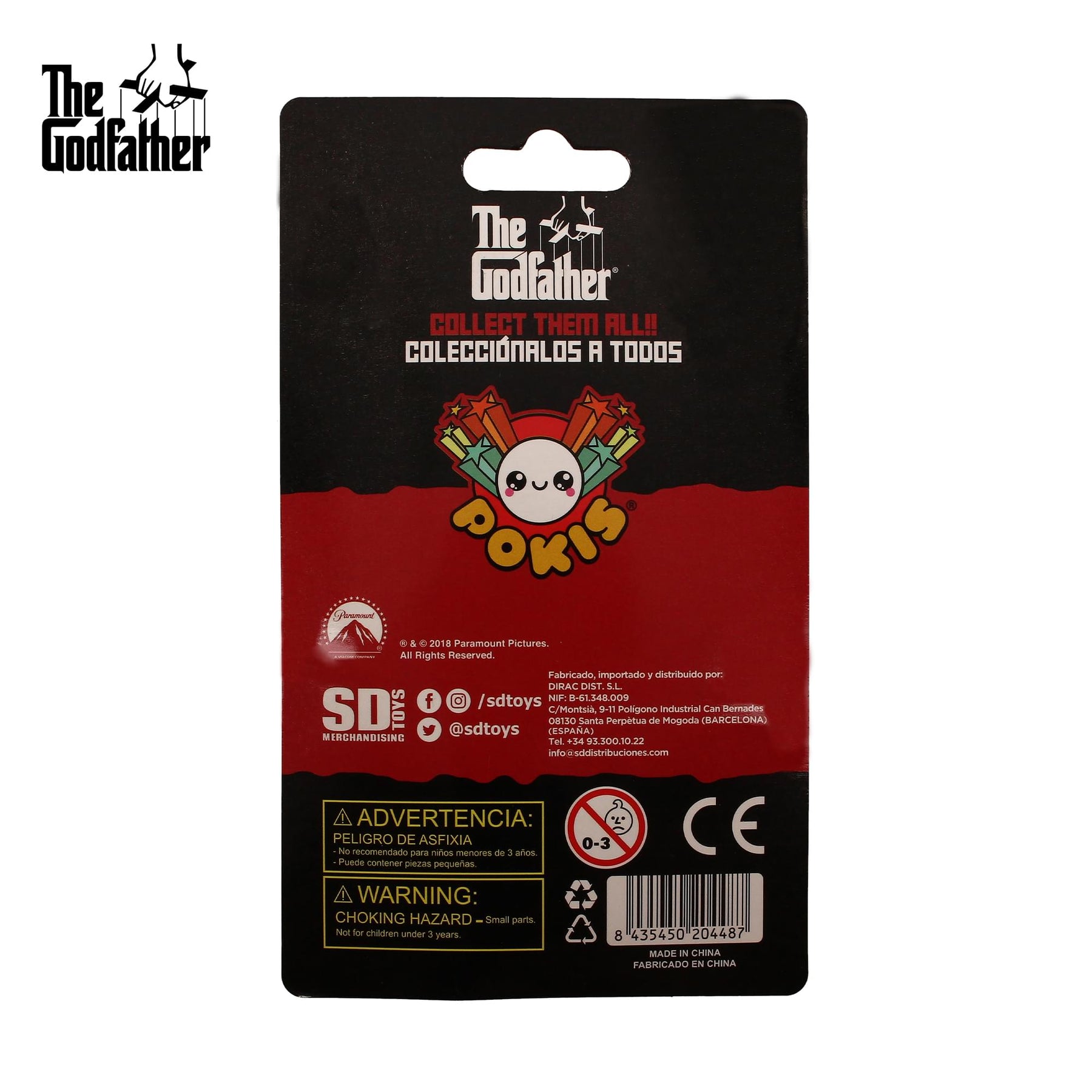The Godfather Michael Corleone 2-Inch Mini Figure Keychains | Set Of 12