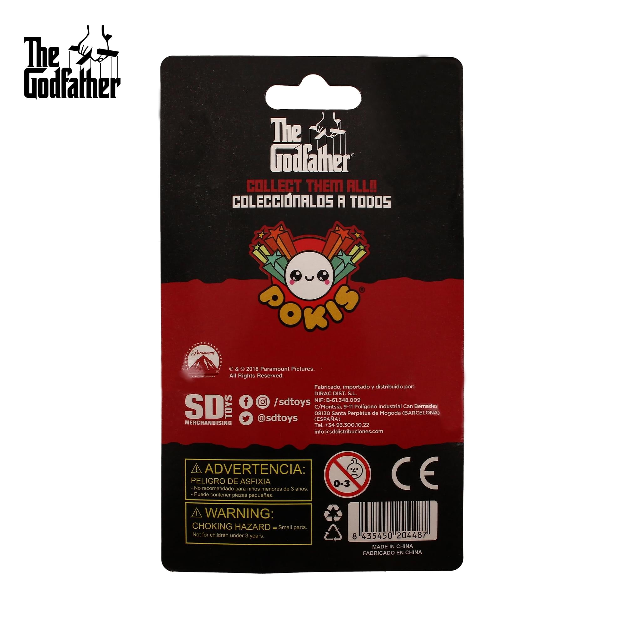 The Godfather Michael Corleone 2-Inch Mini Figure Keychains | Set Of 12