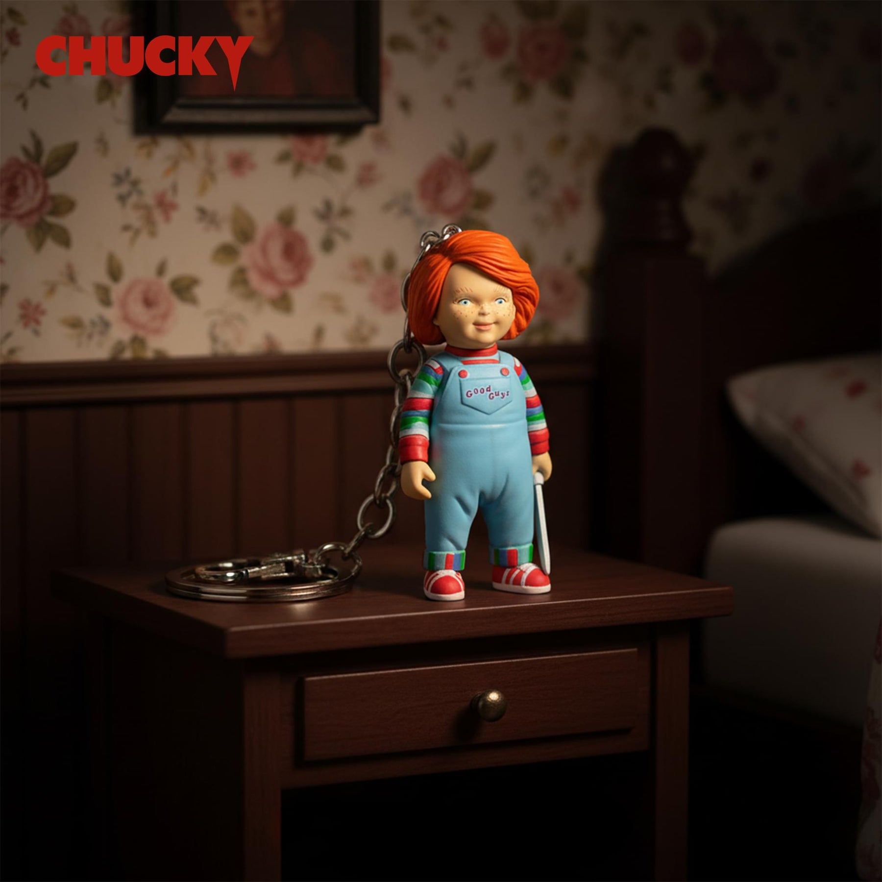 Child's Play Chucky 2-Inch Figural PVC Keychain