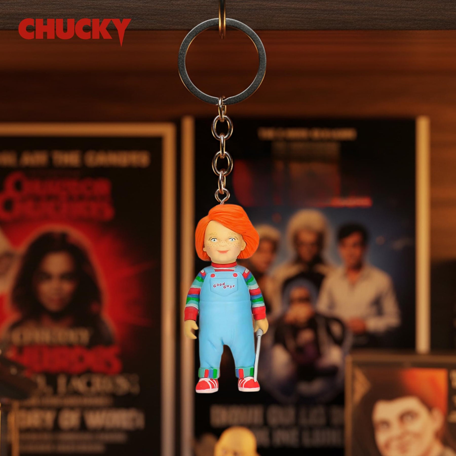 Child's Play Chucky 2-Inch Figural PVC Keychain