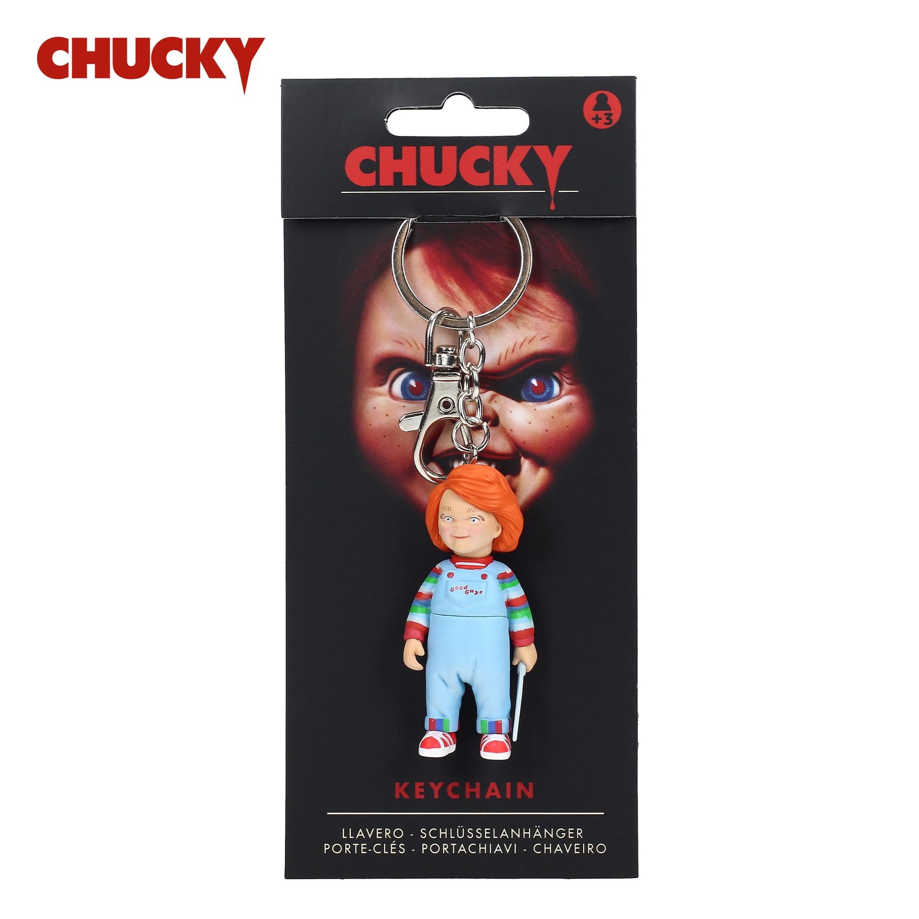 Child's Play Chucky 2-Inch Figural PVC Keychain