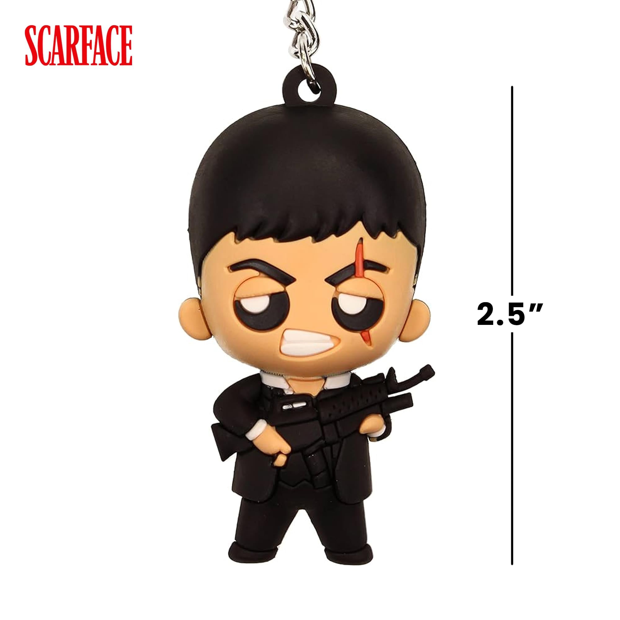 Scarface Tony Montana 2-Inch Pokis Keychain