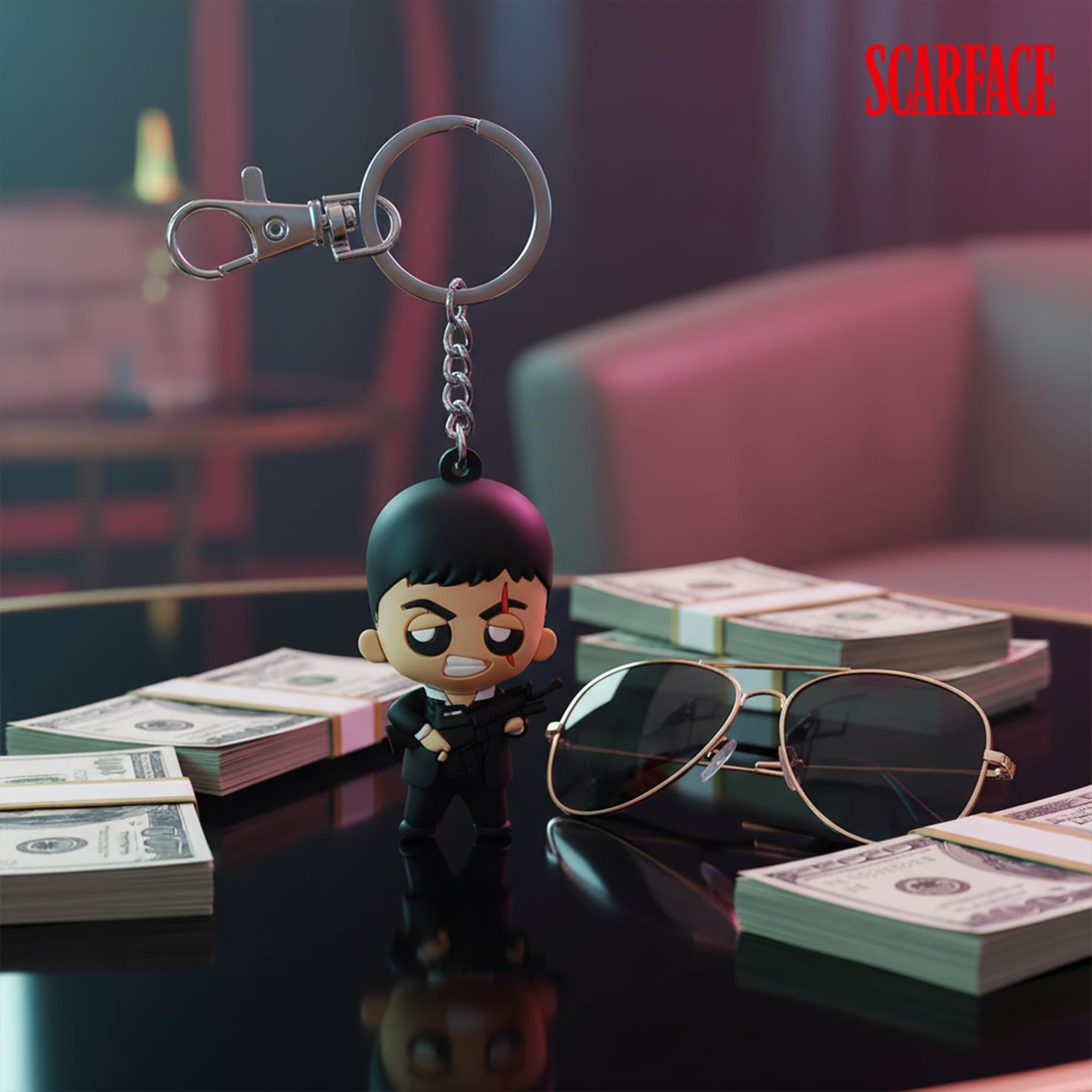Scarface Tony Montana 2-Inch Pokis Keychain