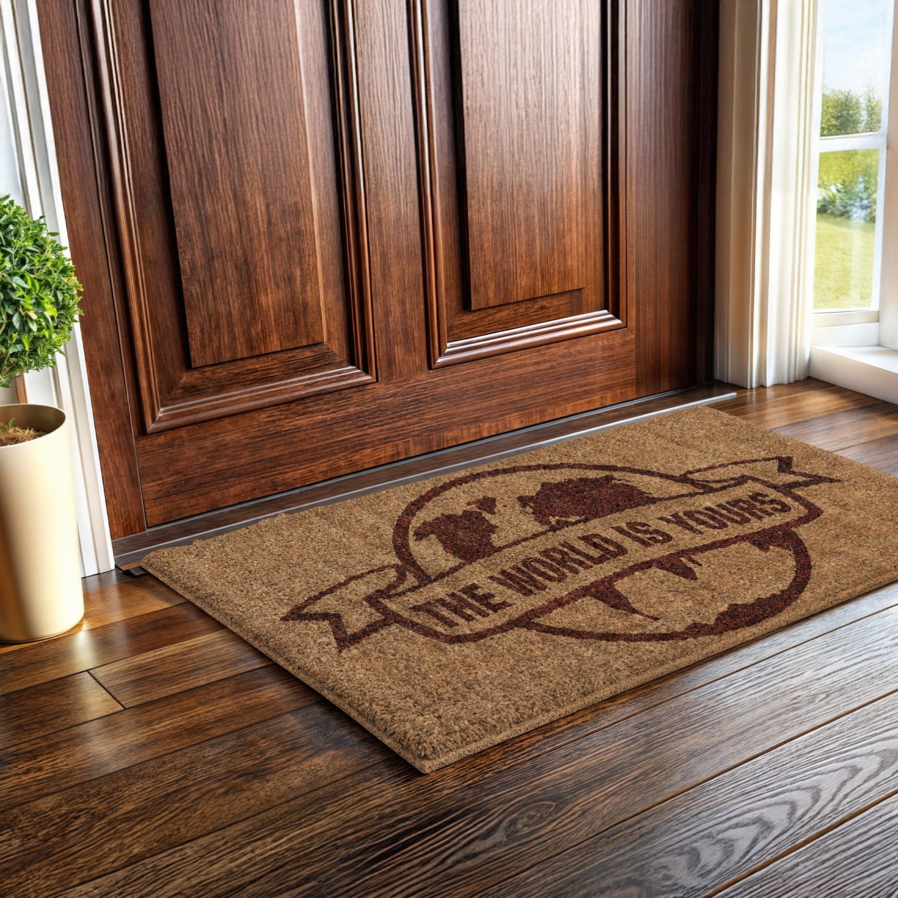 Scarface "The World Is Yours" Coir Doormat | 17 x 29 Inches