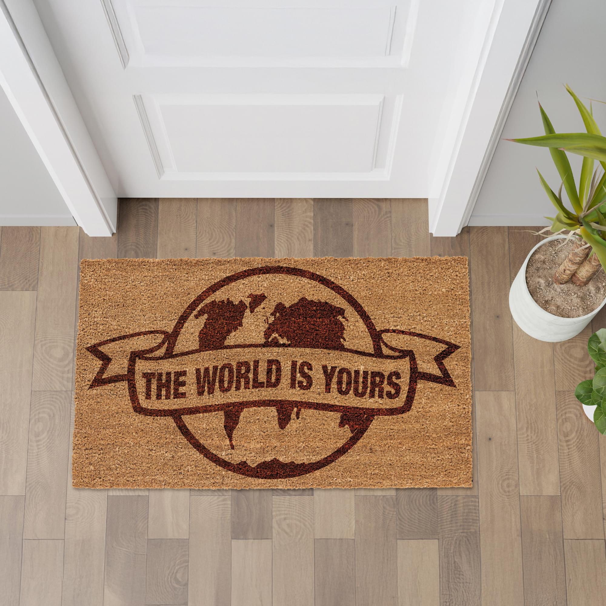 Scarface "The World Is Yours" Coir Doormat | 17 x 29 Inches