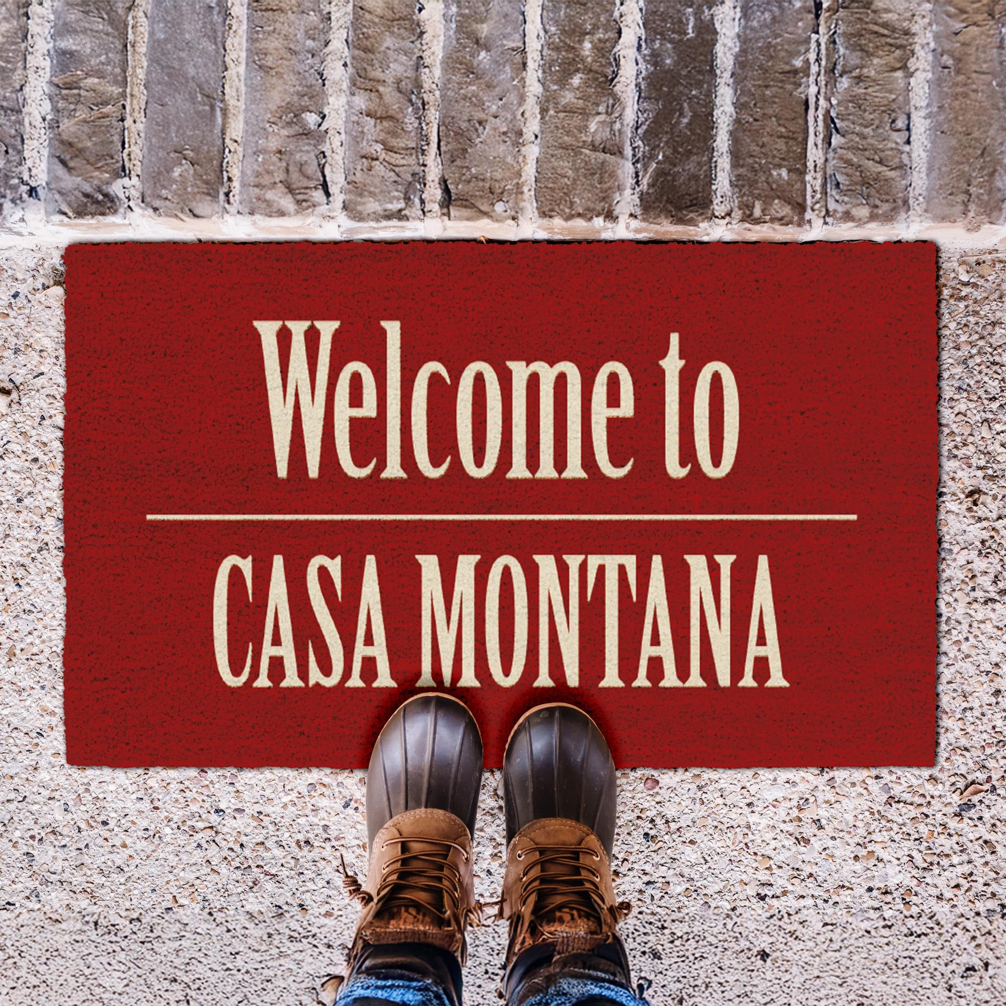 Scarface "Welcome To Casa Montana" Coir Doormat | 17 x 29 Inches