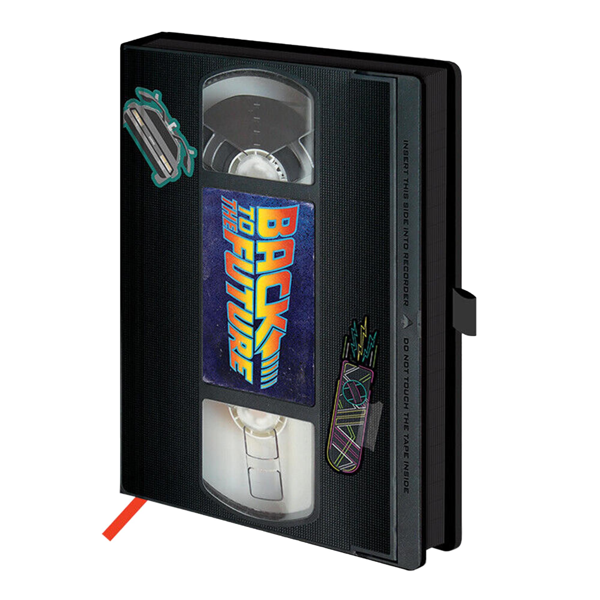 Back To The Future VHS Hard Cover Notebook