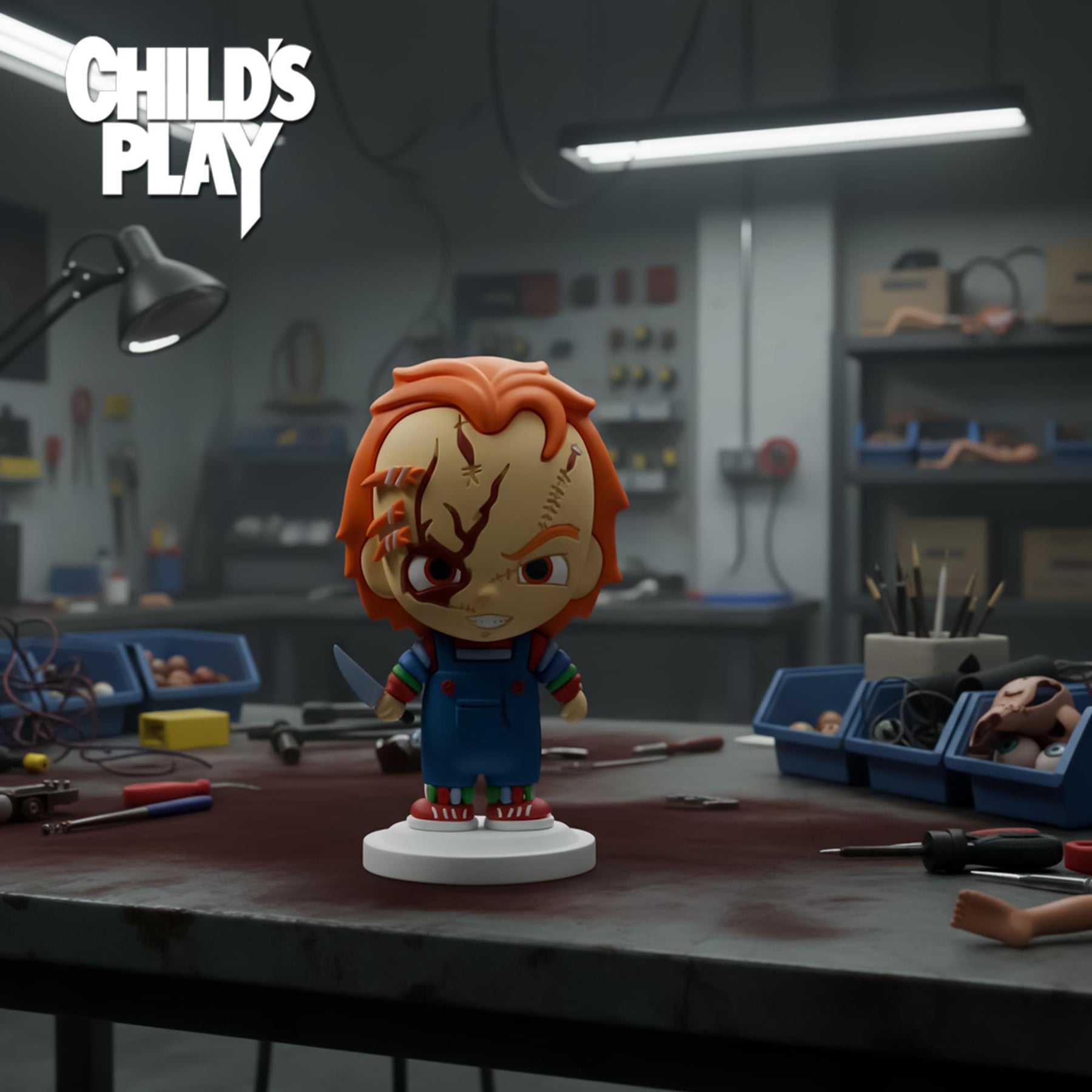 Child's Play 3 Inch Pokis Mini Figure | Chucky