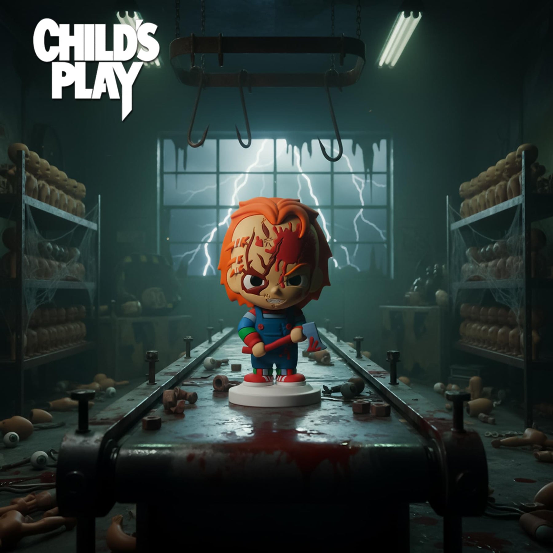 Child's Play 5 Inch Pokis Mega Figure | Chucky