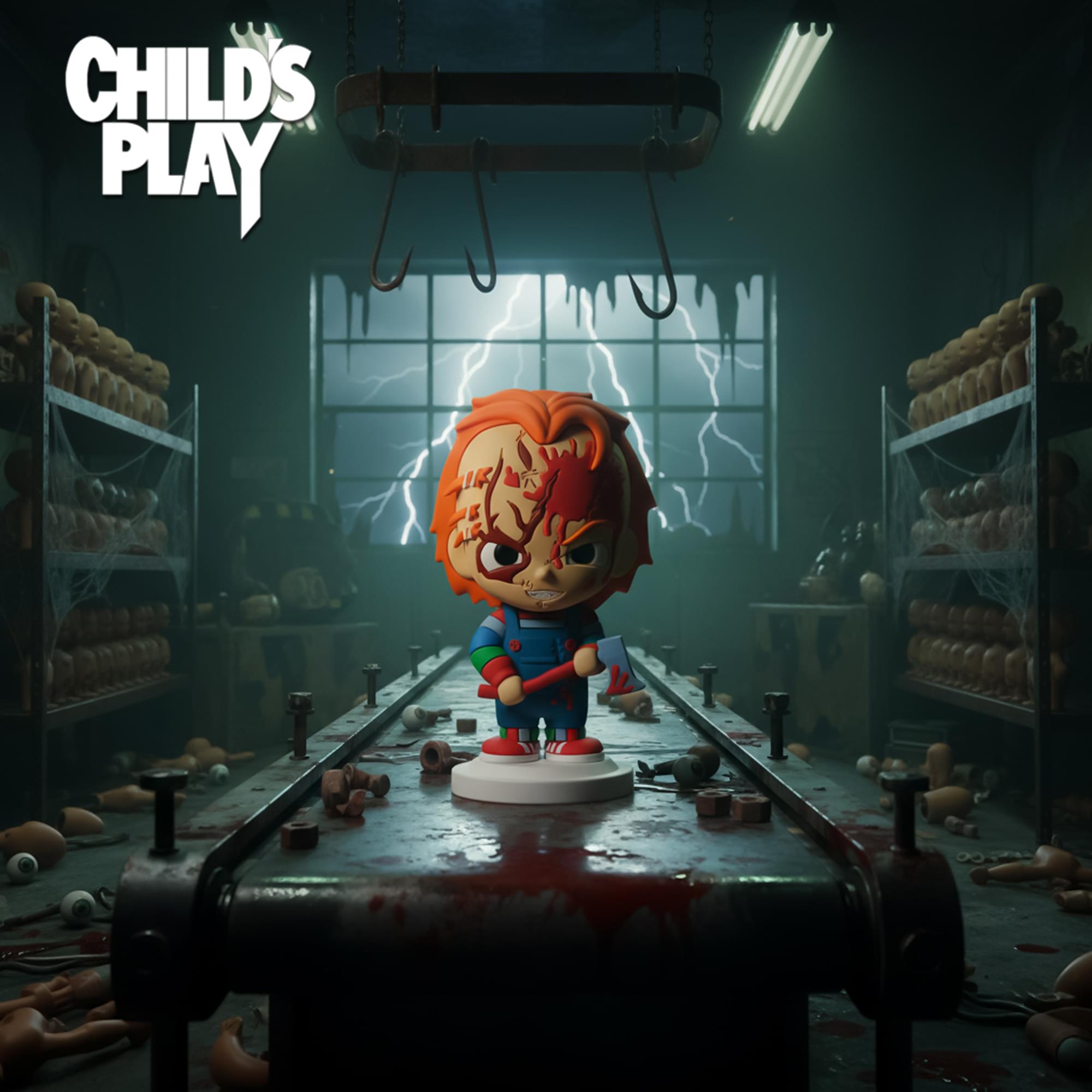 Child's Play 5 Inch Pokis Mega Figure | Chucky
