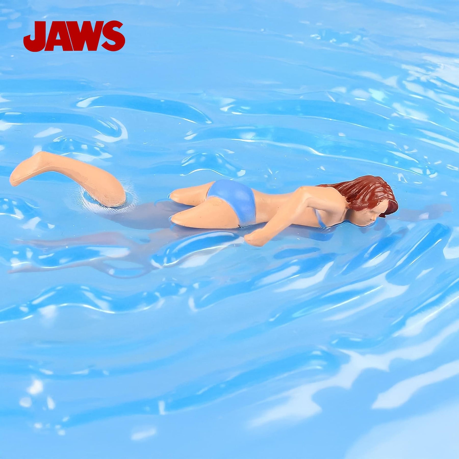 Jaws 50th Anniversary Light-Up 3D Movie Poster Statue | 12 Inches Tall