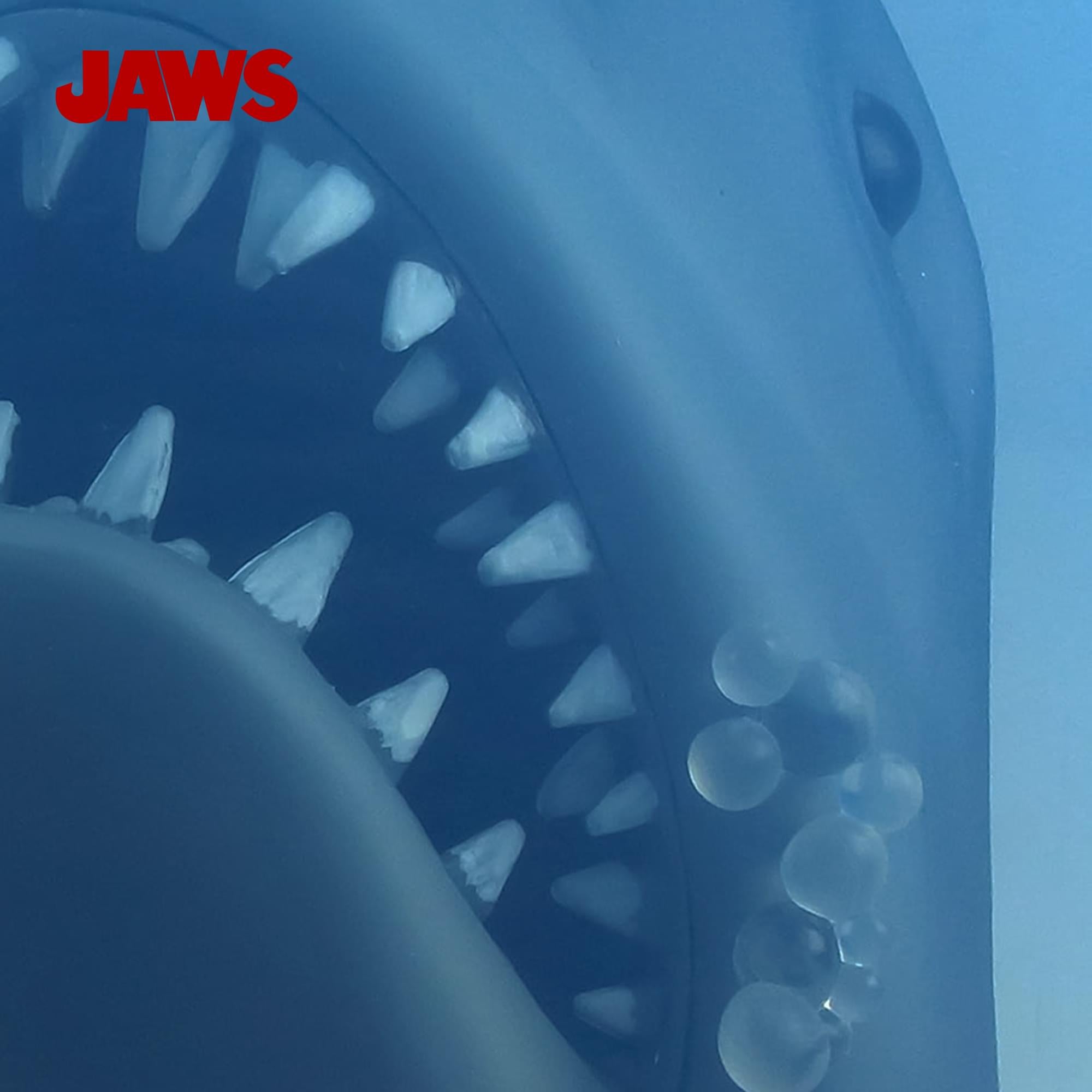 Jaws 50th Anniversary Light-Up 3D Movie Poster Statue | 12 Inches Tall