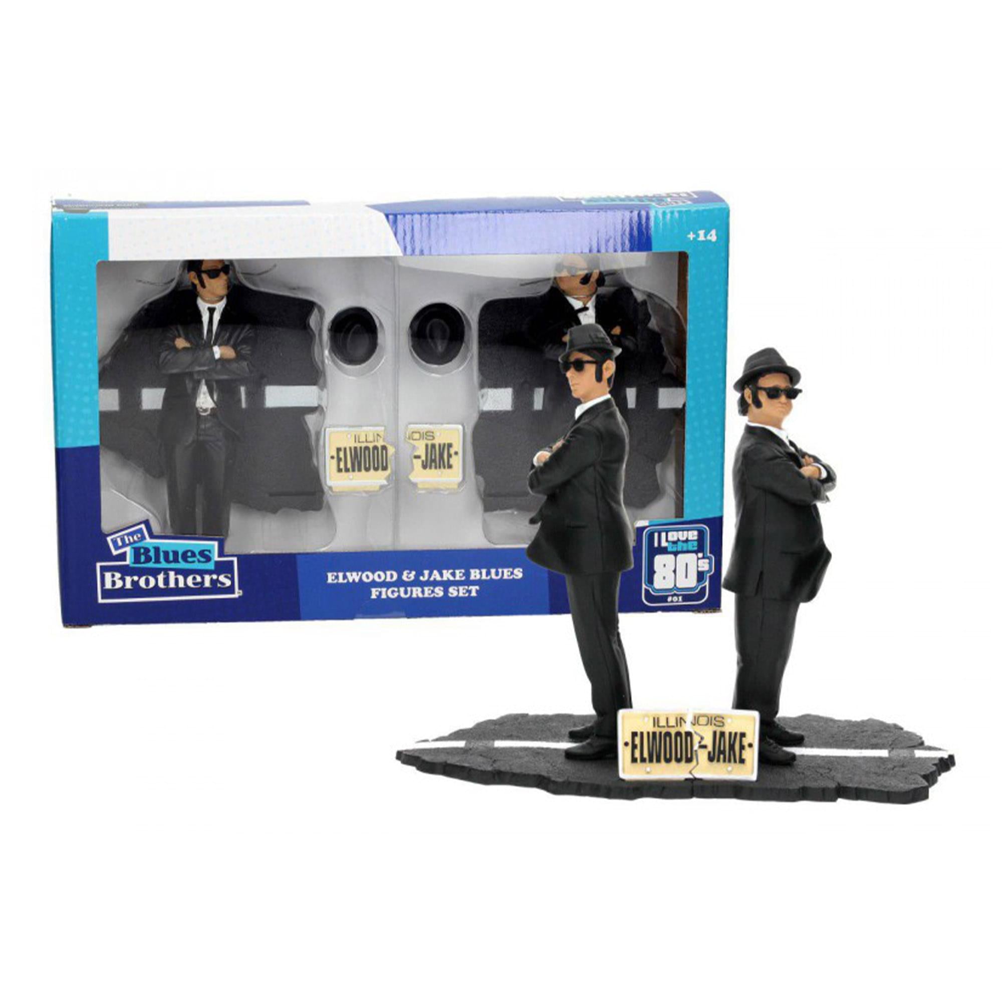 The Blues Brothers 7-Inch Jake and Elwood SD Toys Figure Set