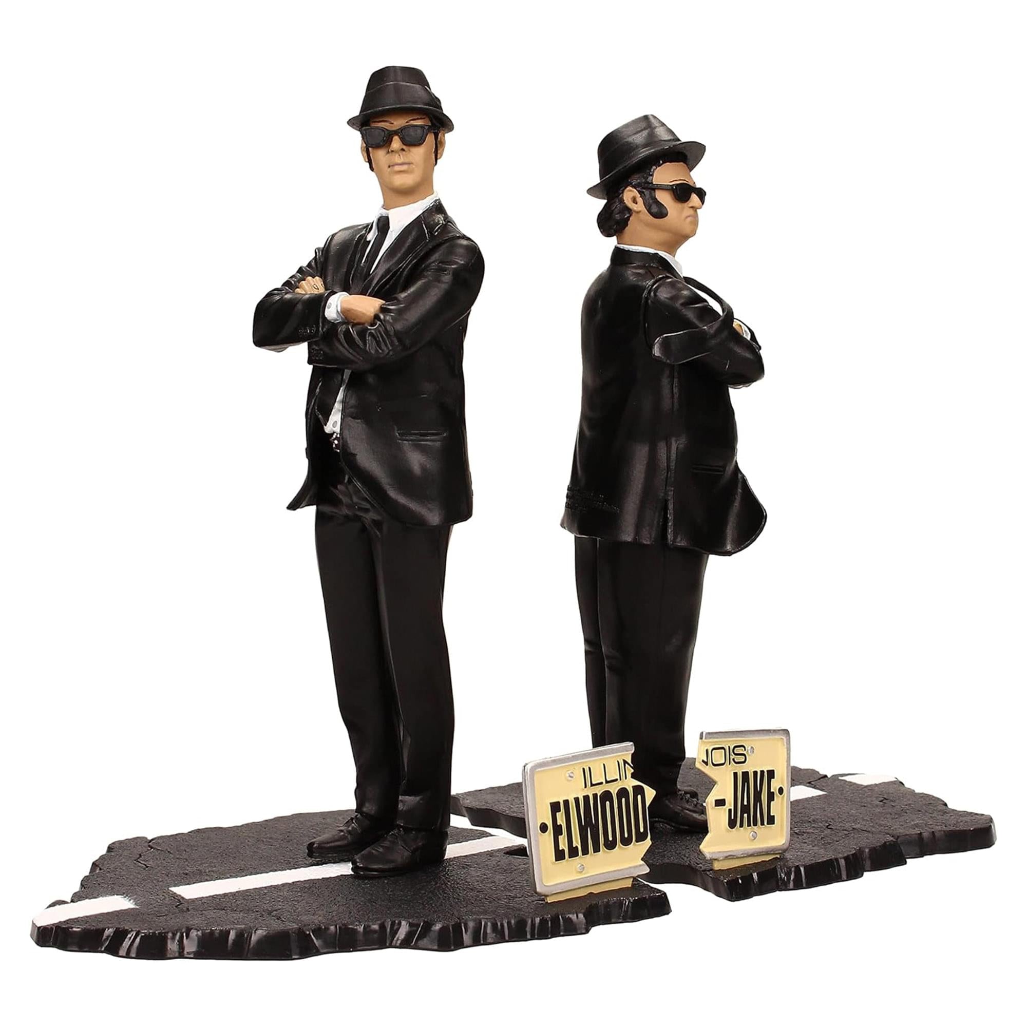 The Blues Brothers 7-Inch Jake and Elwood SD Toys Figure Set