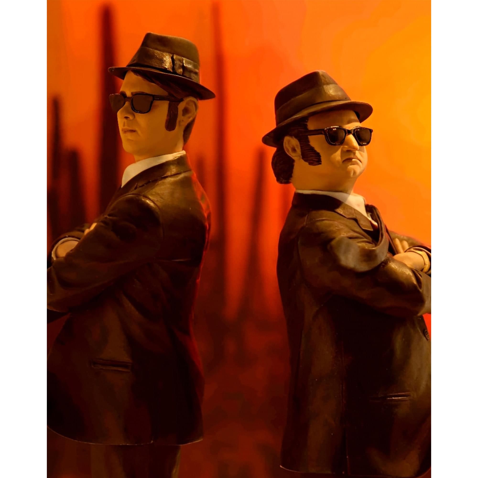 The Blues Brothers 7-Inch Jake and Elwood SD Toys Figure Set