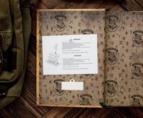 Harry Potter House Slytherin Light-Up Hardcover Notebook