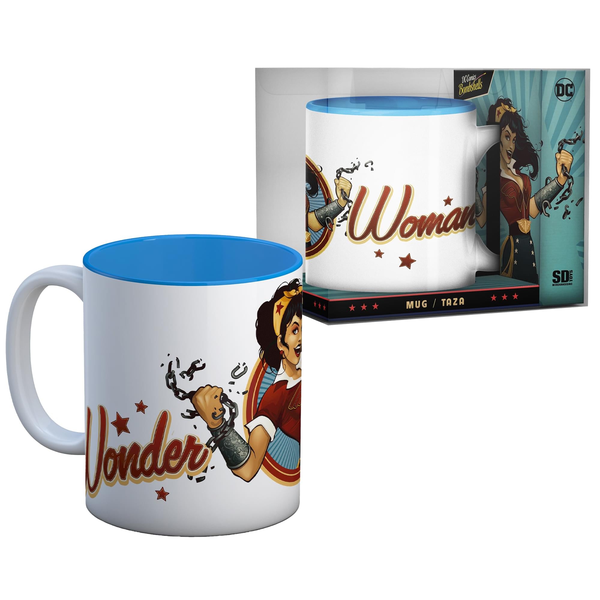 DC Comics Bombshells Wonder Woman Ceramic Mug