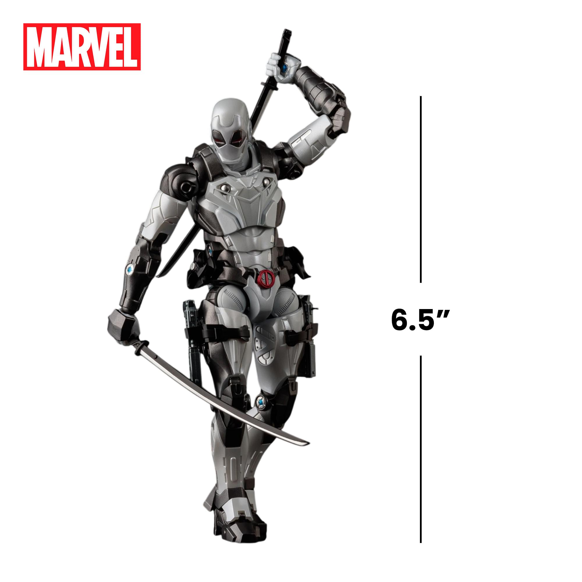 Marvel Fighting Armor 6.5-Inch Action Figure | Deadpool (X-Force Ver.)