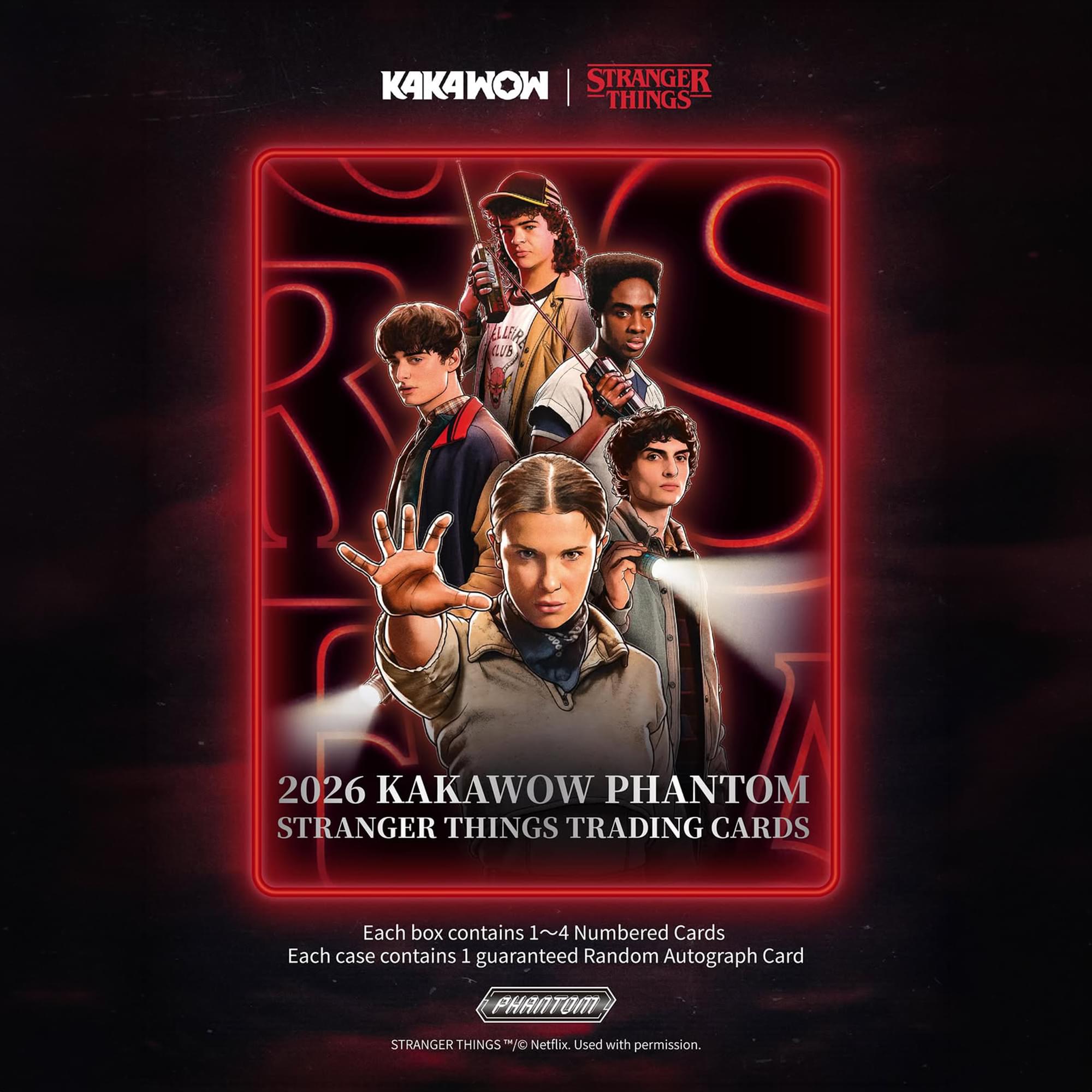 Stranger Things Phantom Trading Card Sealed Case  | 10 Boxes