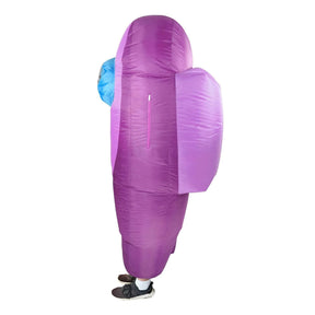 Purple Imposter Inflatable Adult Costume | Standard