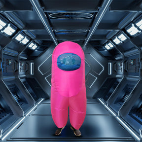 Pink Imposter Inflatable Adult Costume | Standard