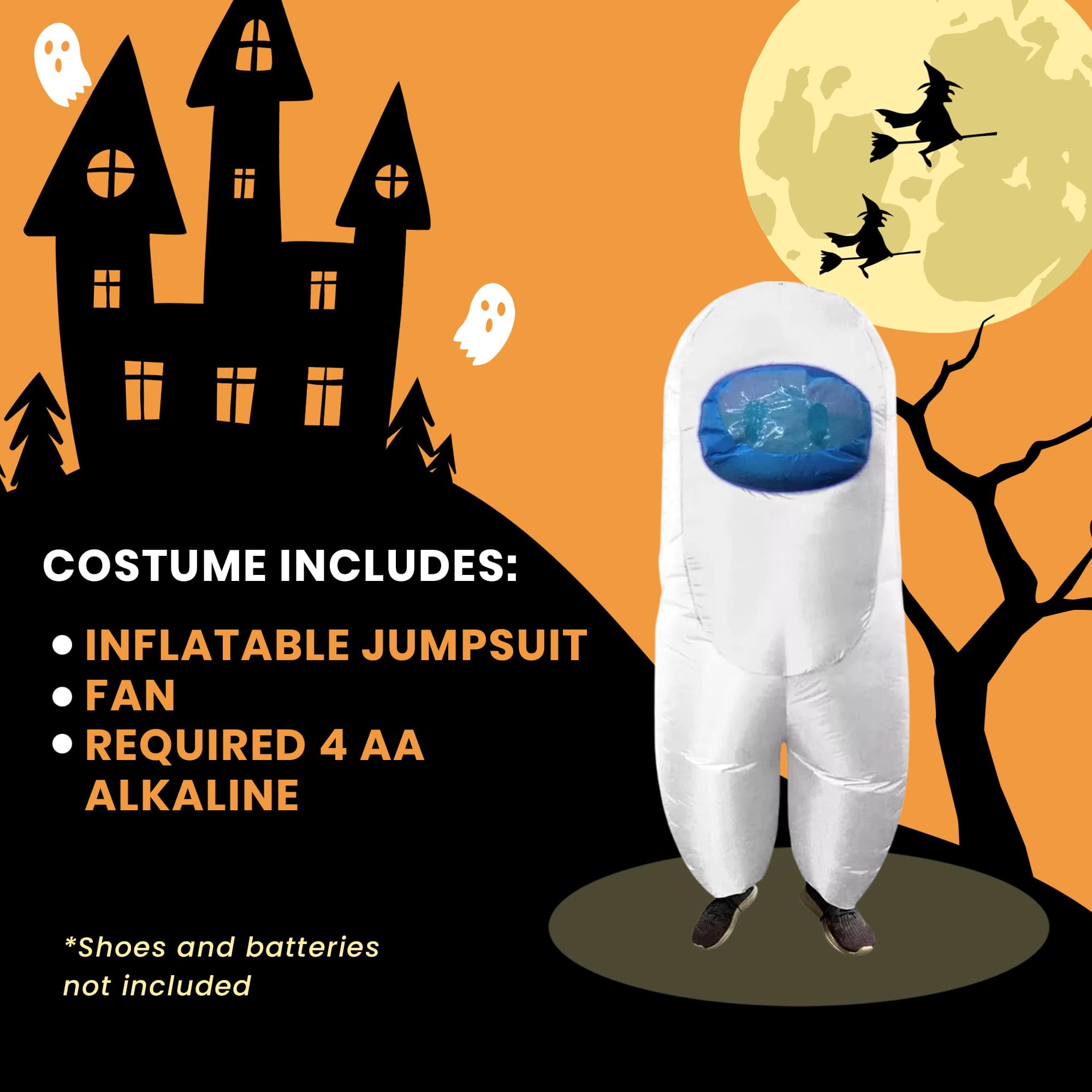 White Imposter Inflatable Child Costume | Standard