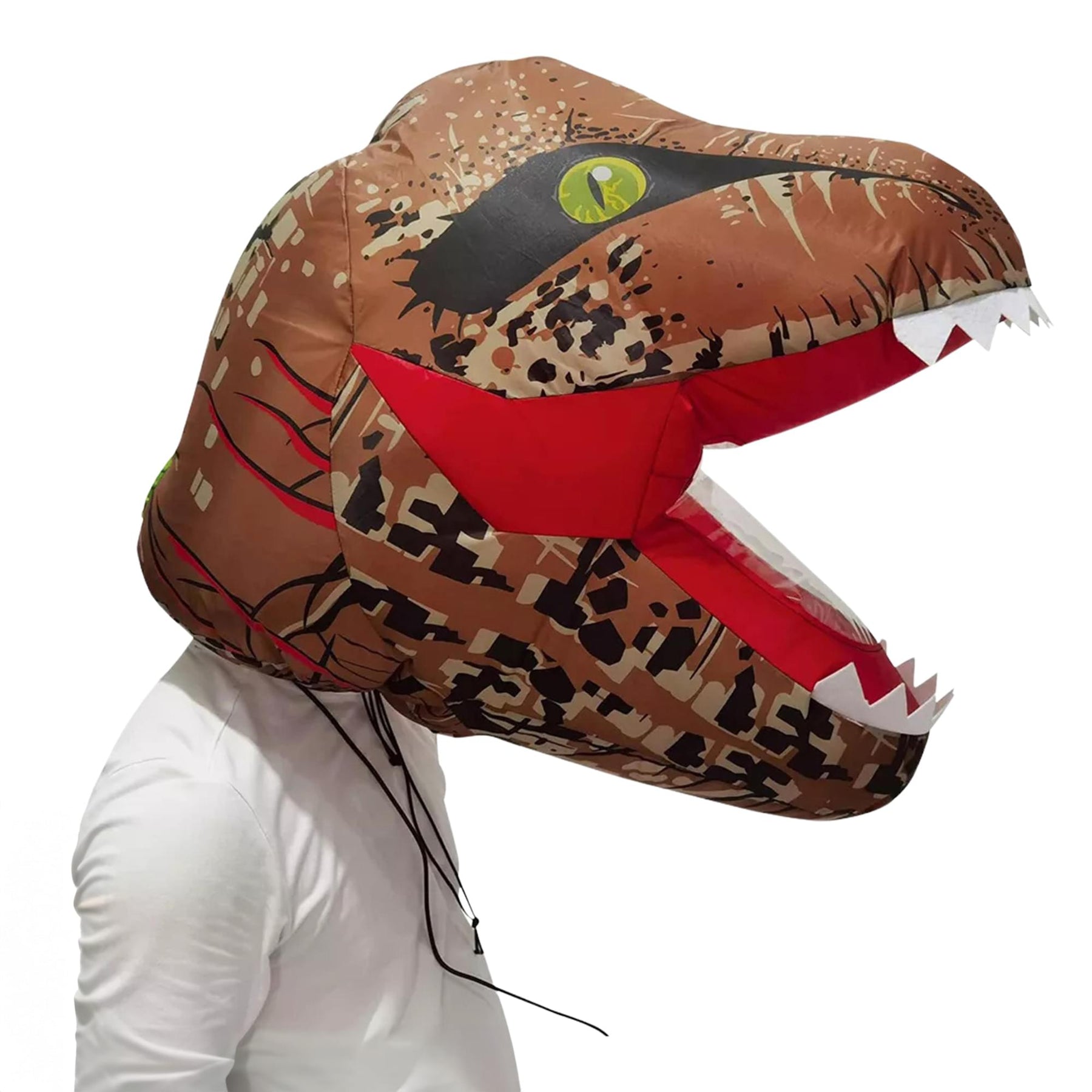 Inflatable Dinosaur Head Adult