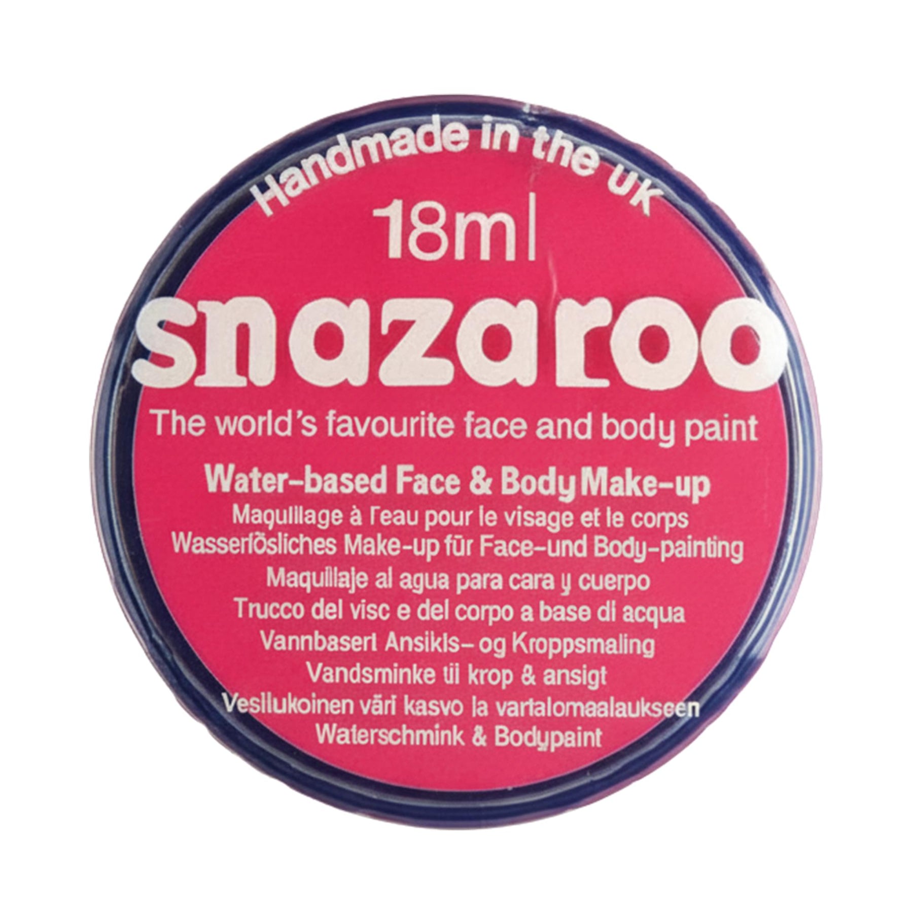 Snazaroo Face Paint - 18ml Pink - Bright Costume Accessory